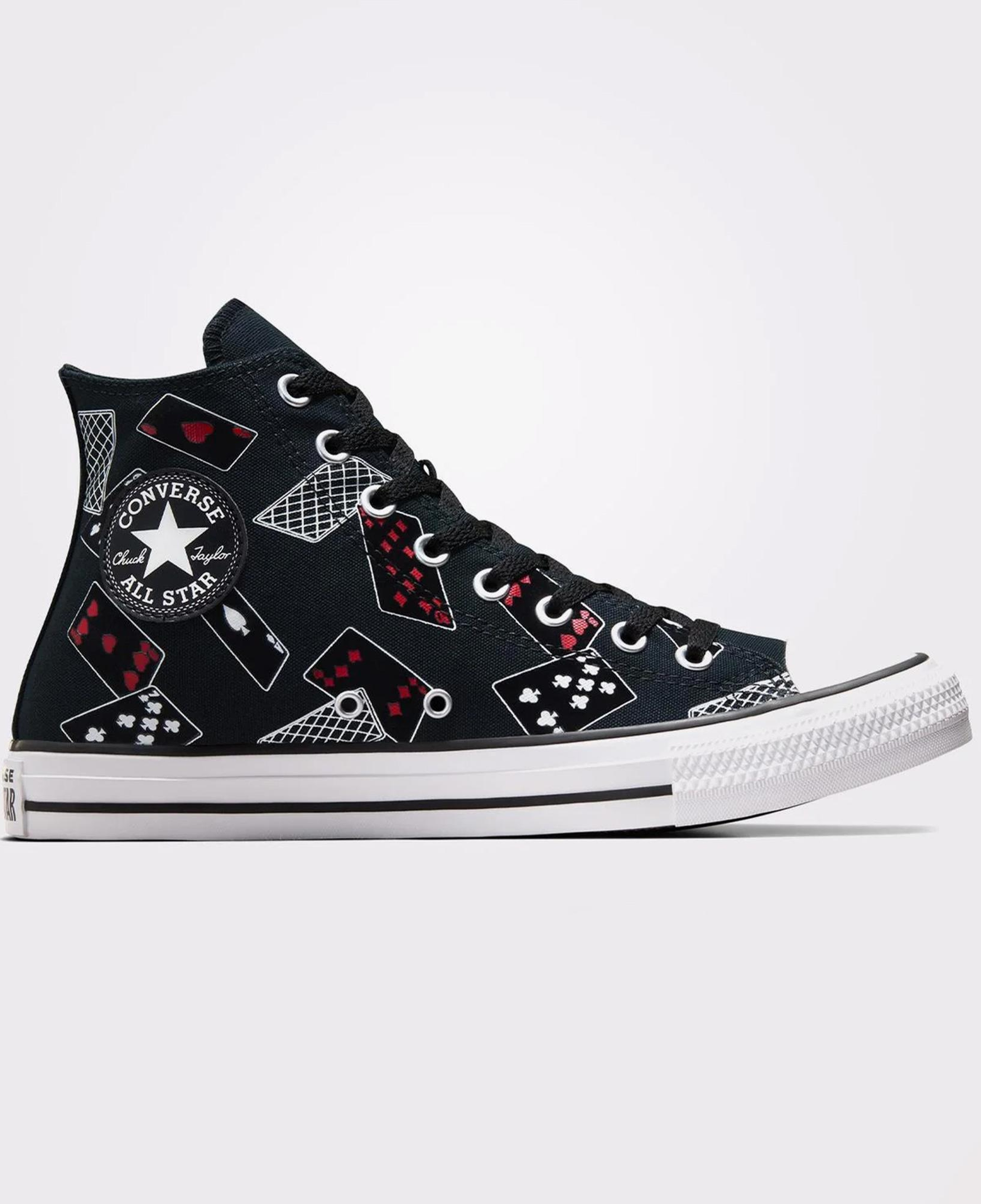 Converse Chuck Taylor All Star Cards Unisex Siyah Sneaker