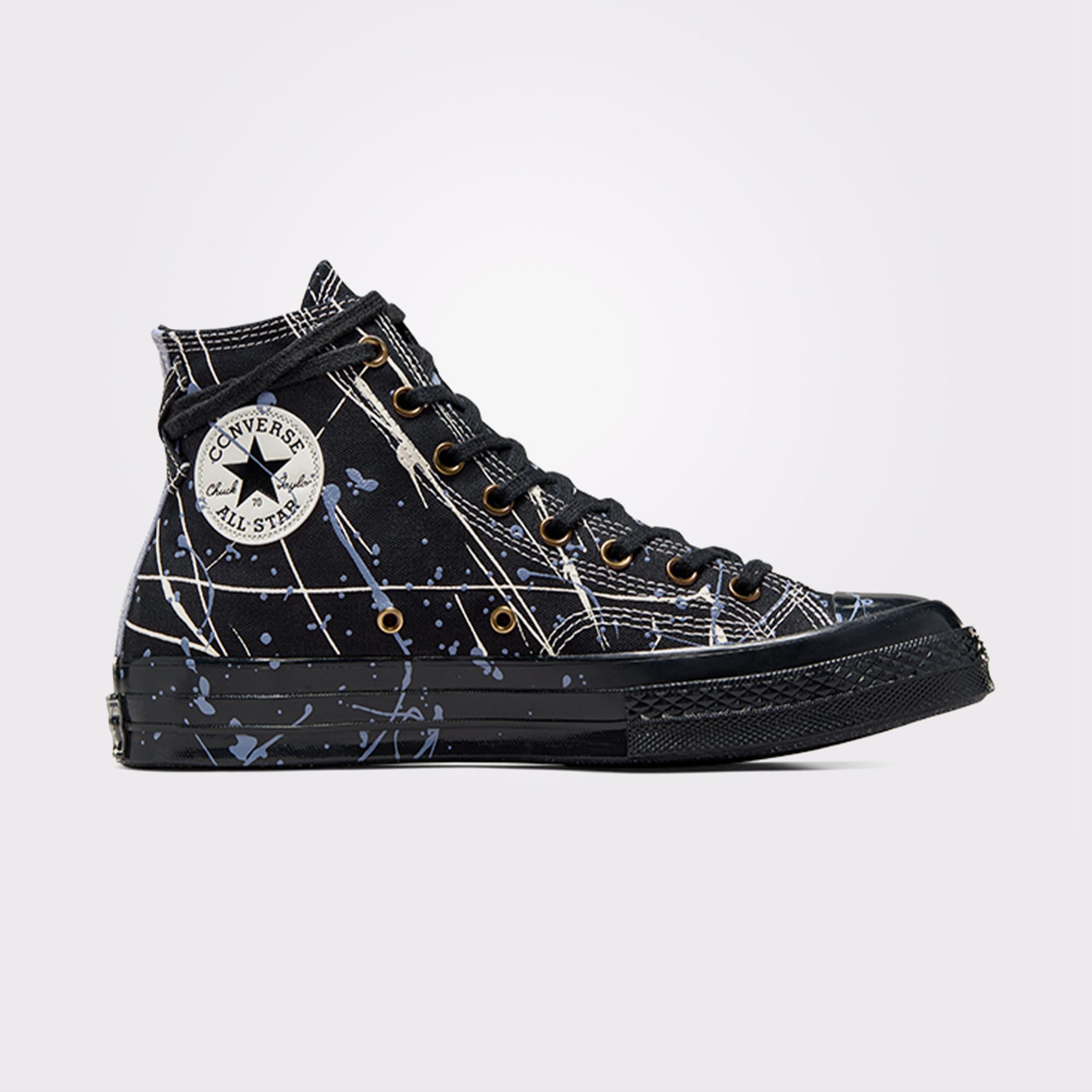 Converse Chuck 70 Paint Splatter Unisex Siyah Sneaker