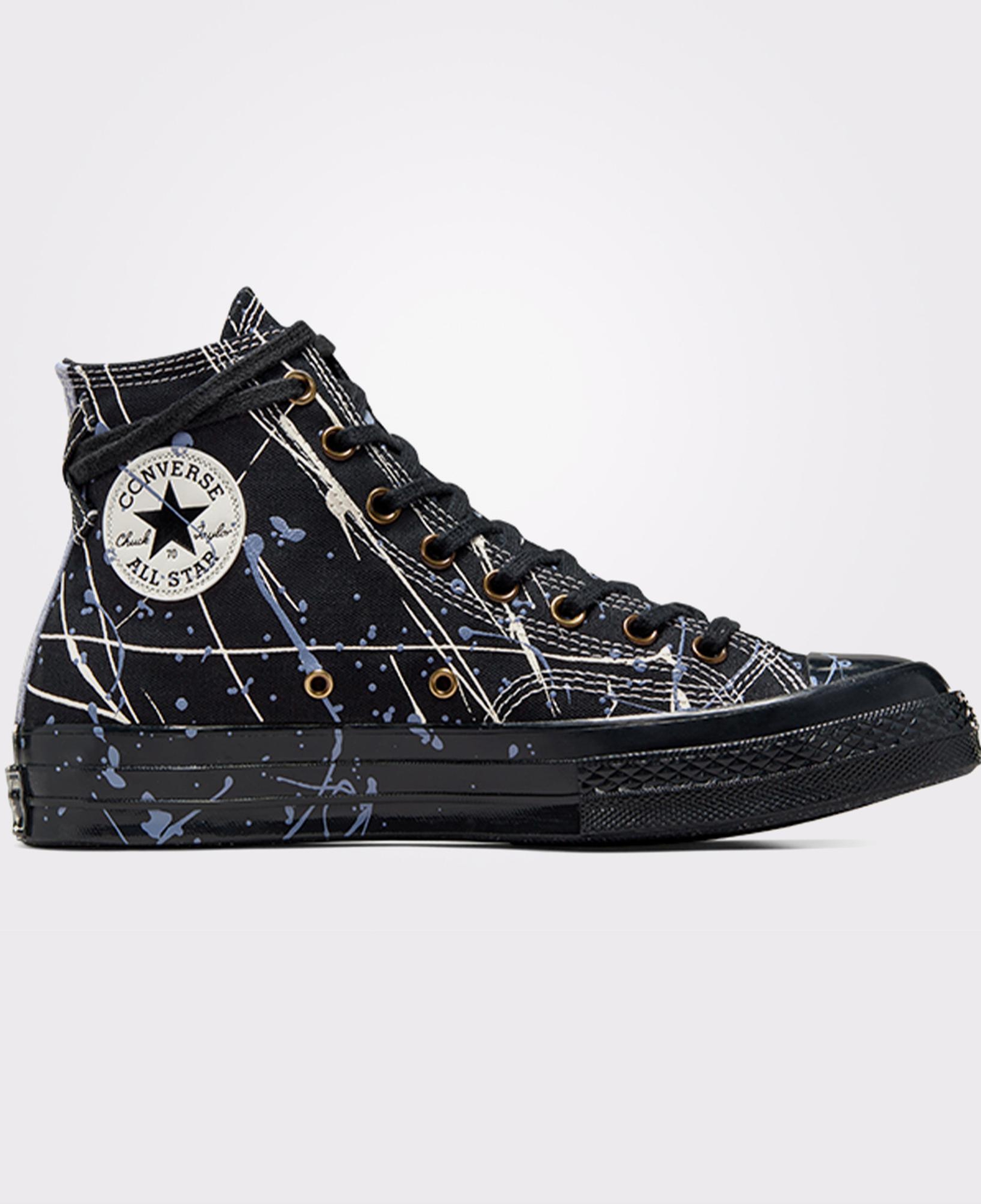 Converse Chuck 70 Paint Splatter Unisex Siyah Sneaker