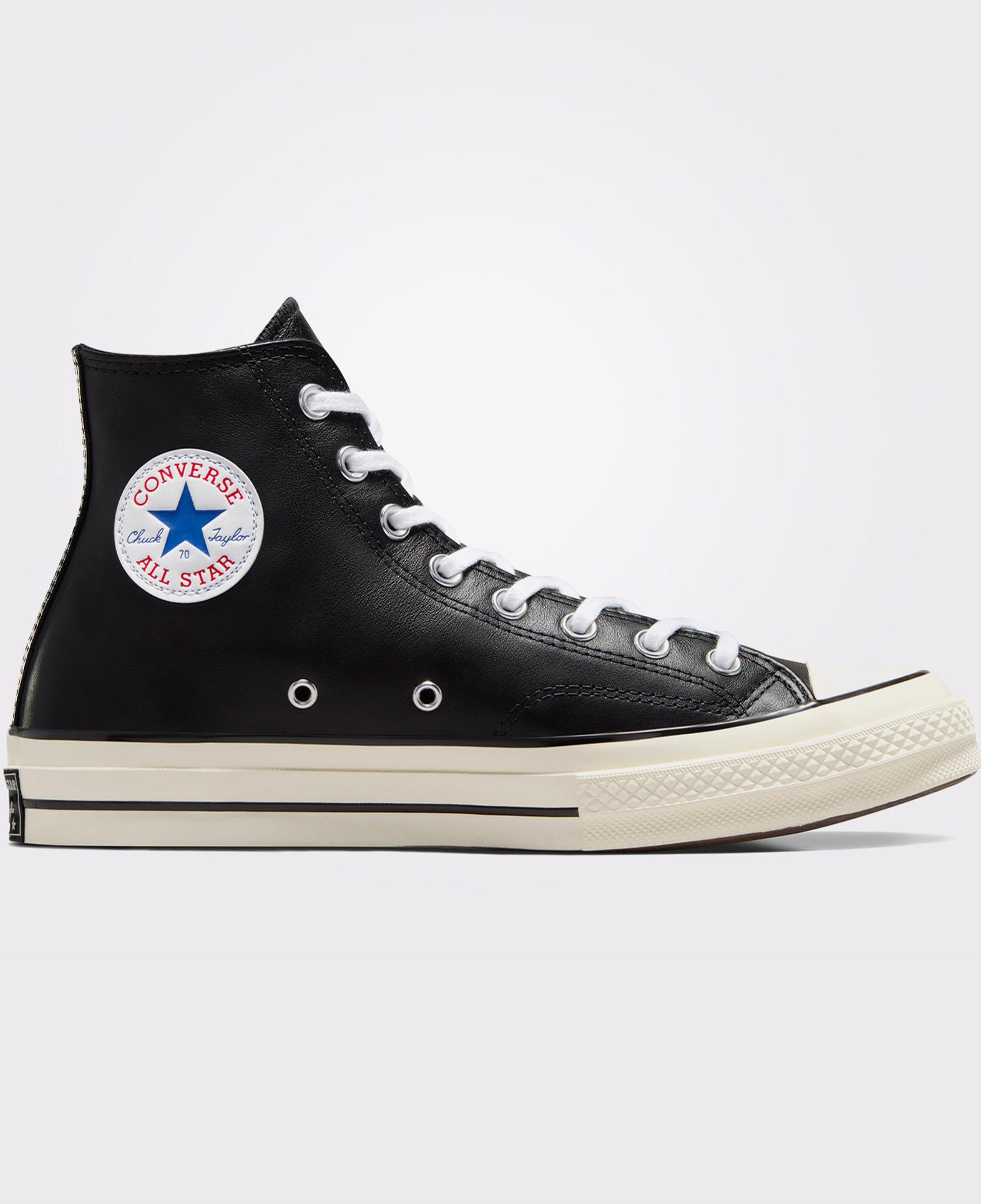 Converse Chuck 70 Unisex Siyah Deri Sneaker