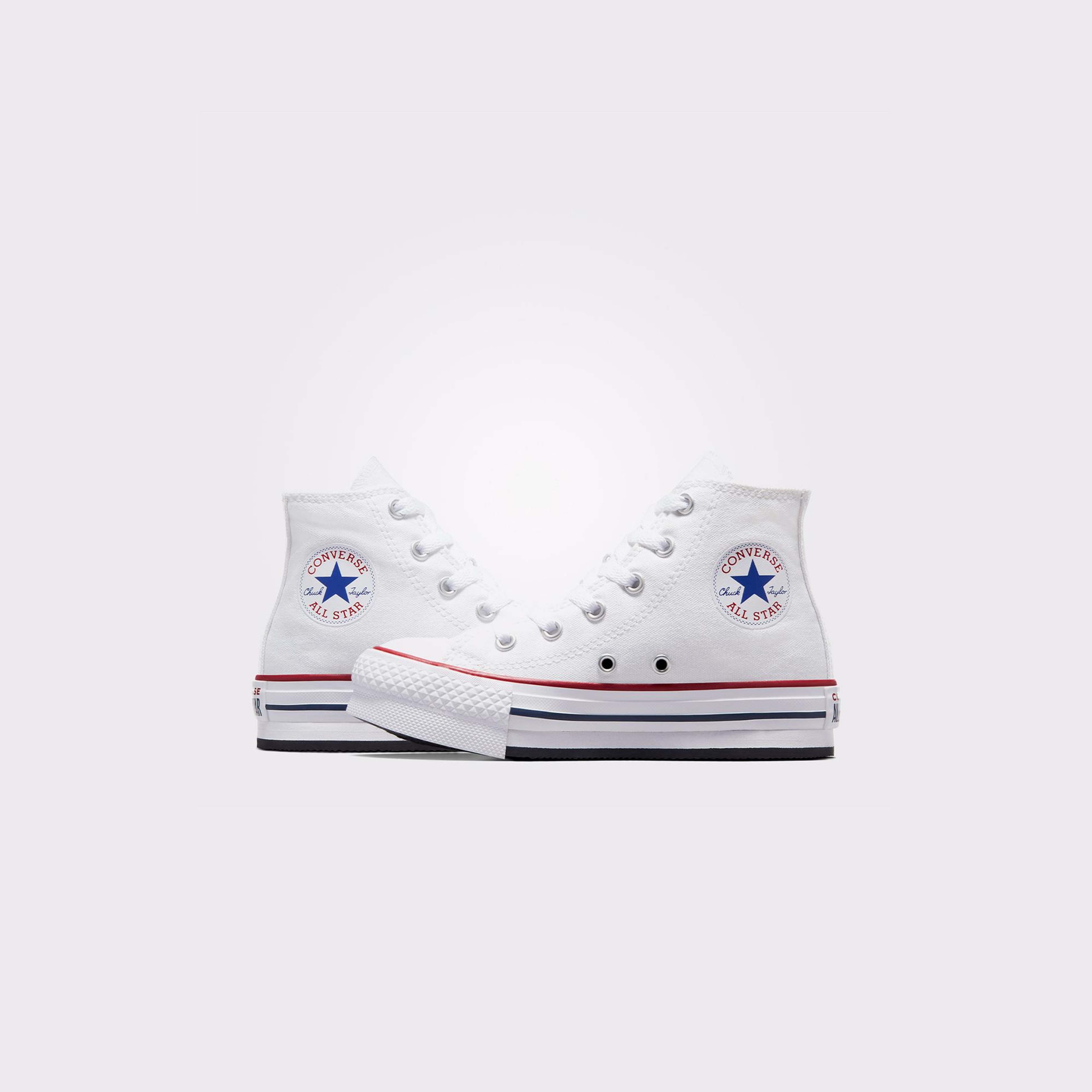 Converse Chuck Taylor All Star Eva Lift Çocuk Beyaz Platform Sneaker