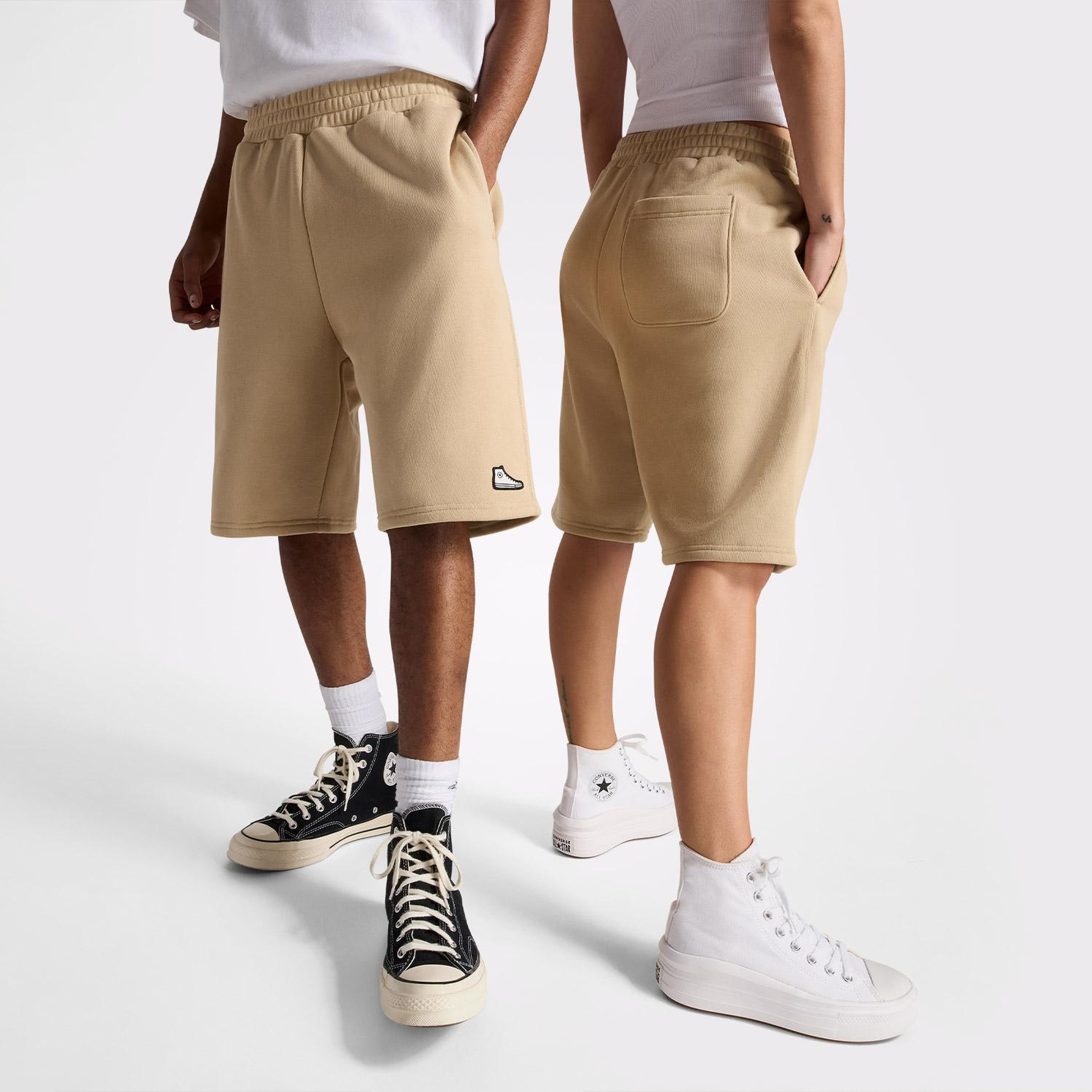Converse Go To Loose Fit Unisex Bej Şort