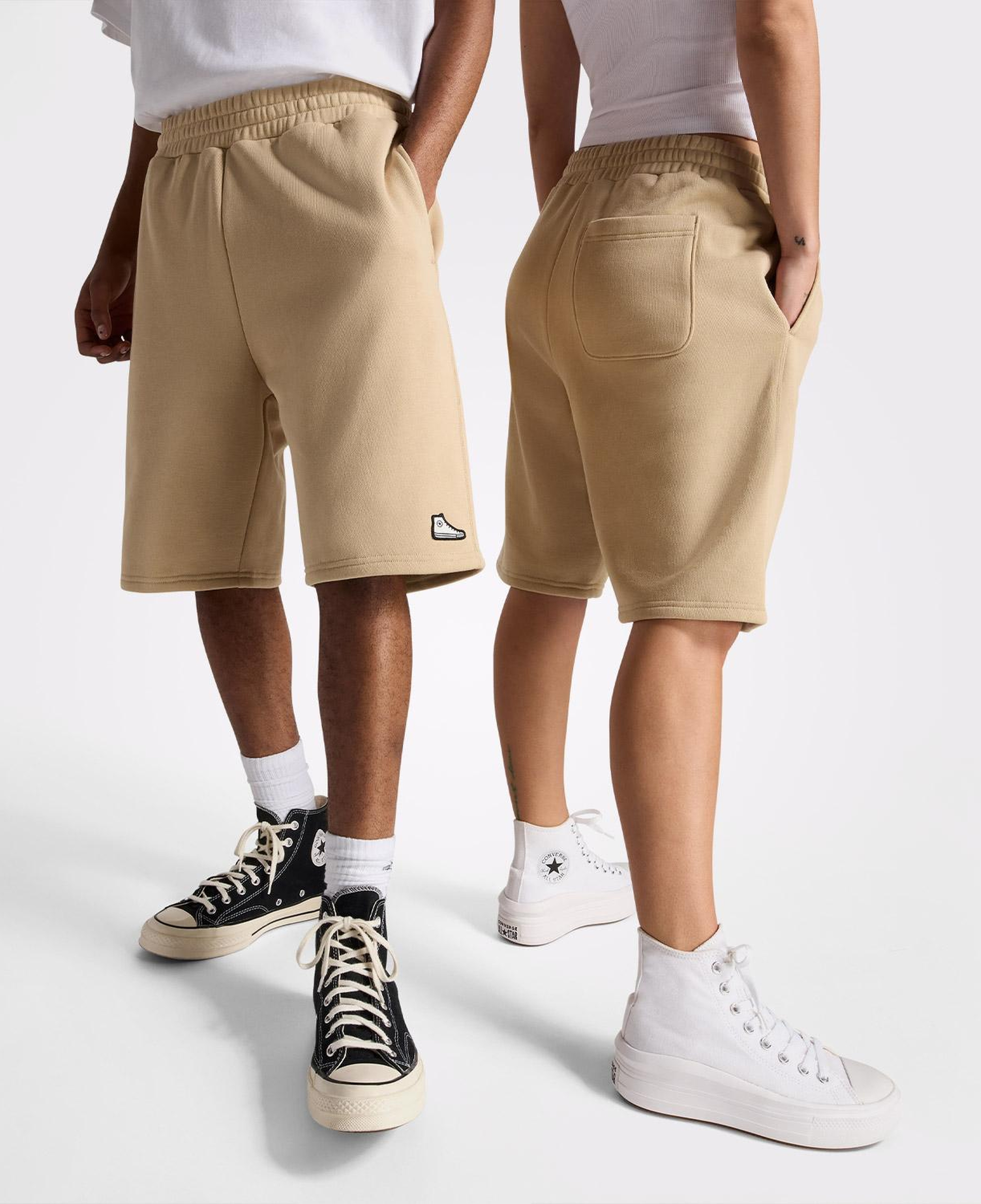 Converse Go To Loose Fit Unisex Bej Şort