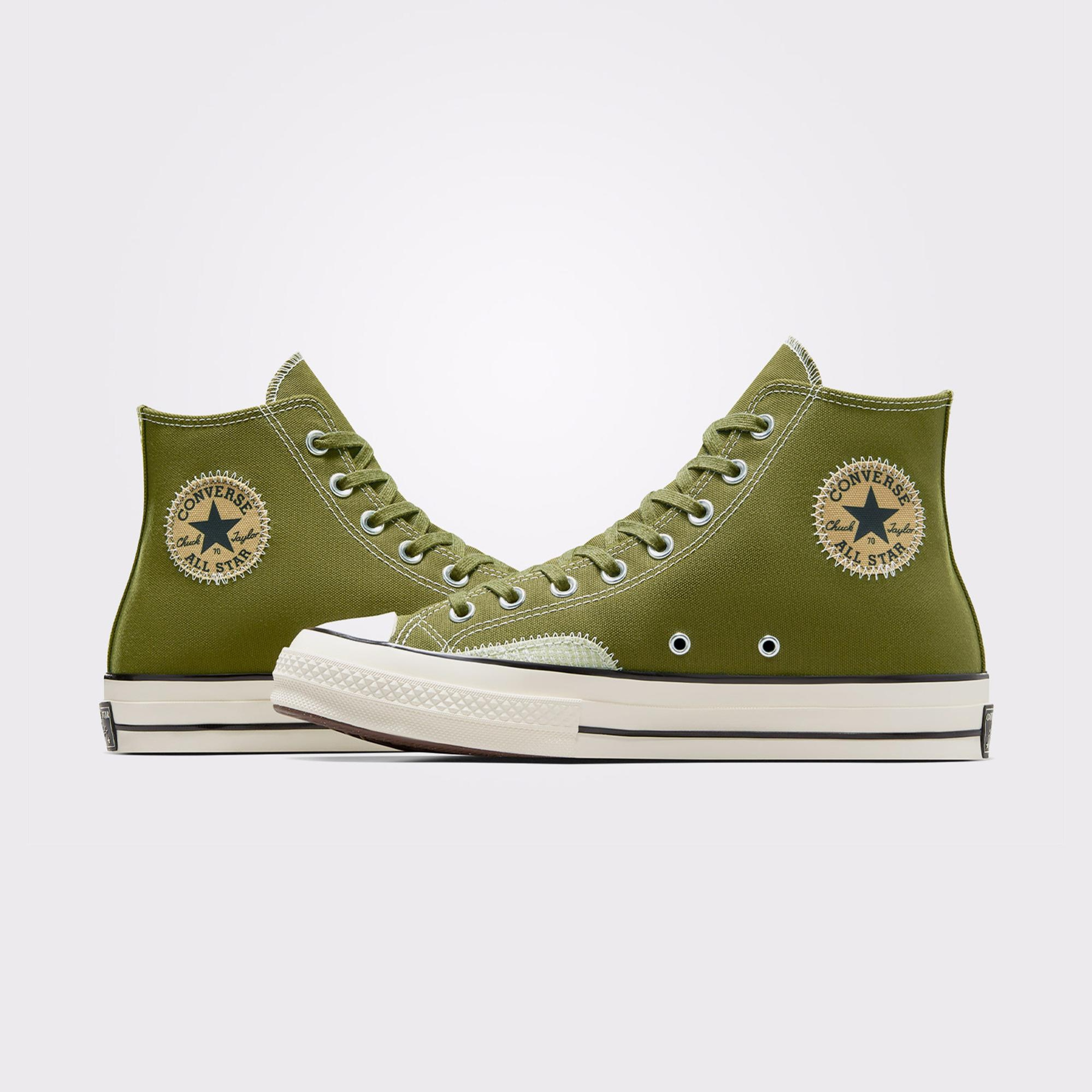 Converse Chuck 70 Crafted Ollie Patch Unisex Yeşil Sneaker