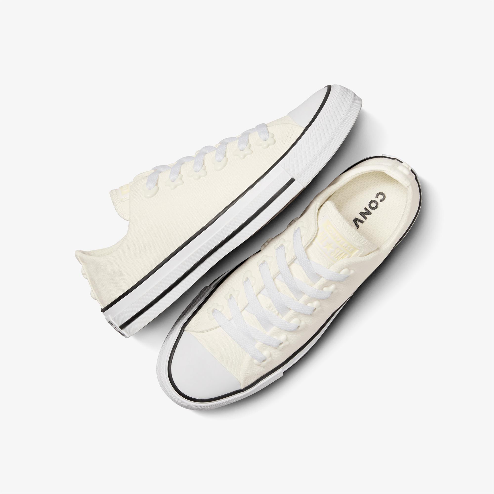 Converse Chuck Taylor All Star Stars Unisex Krem Sneaker