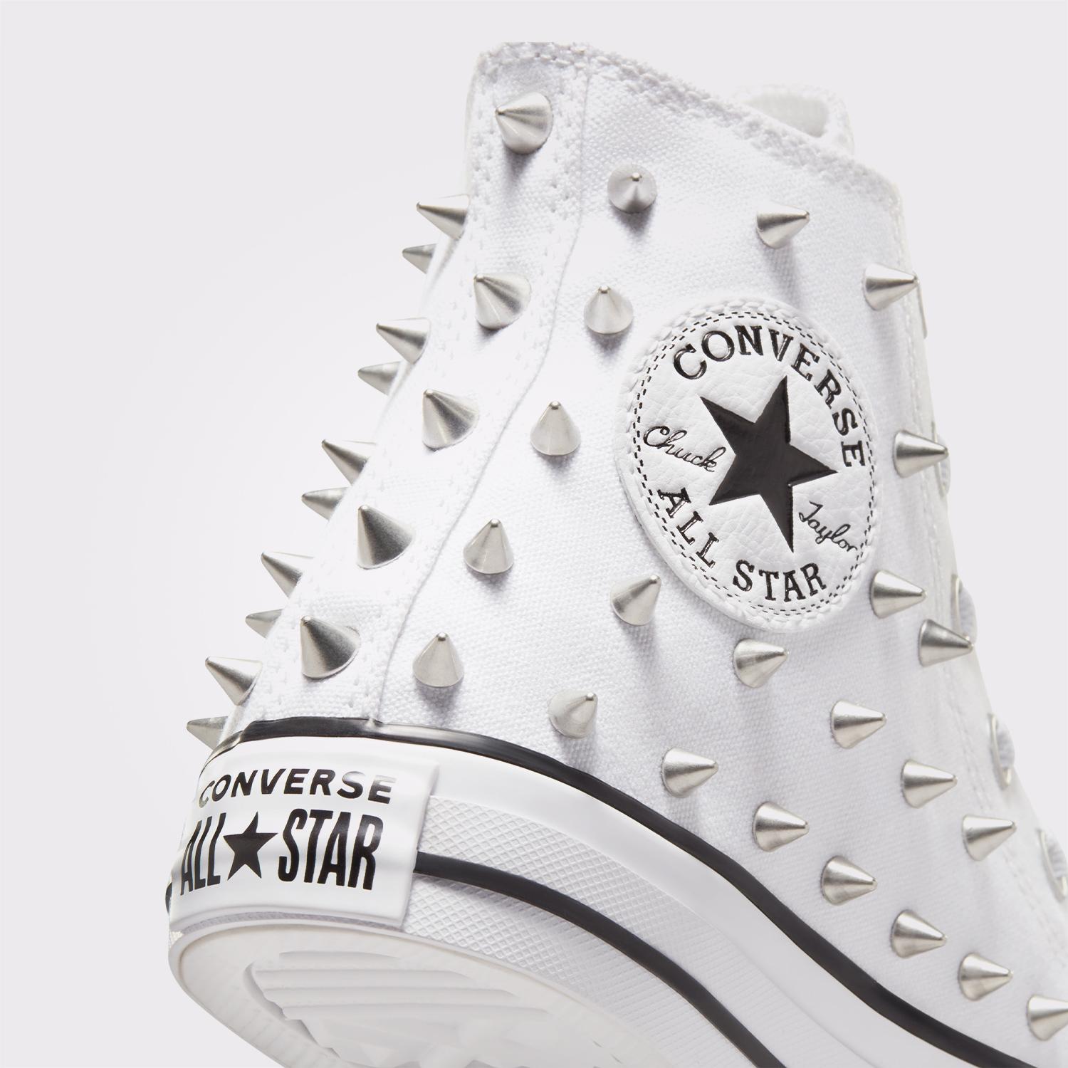Converse Chuck Taylor All Star Studded Unisex Beyaz Sneaker