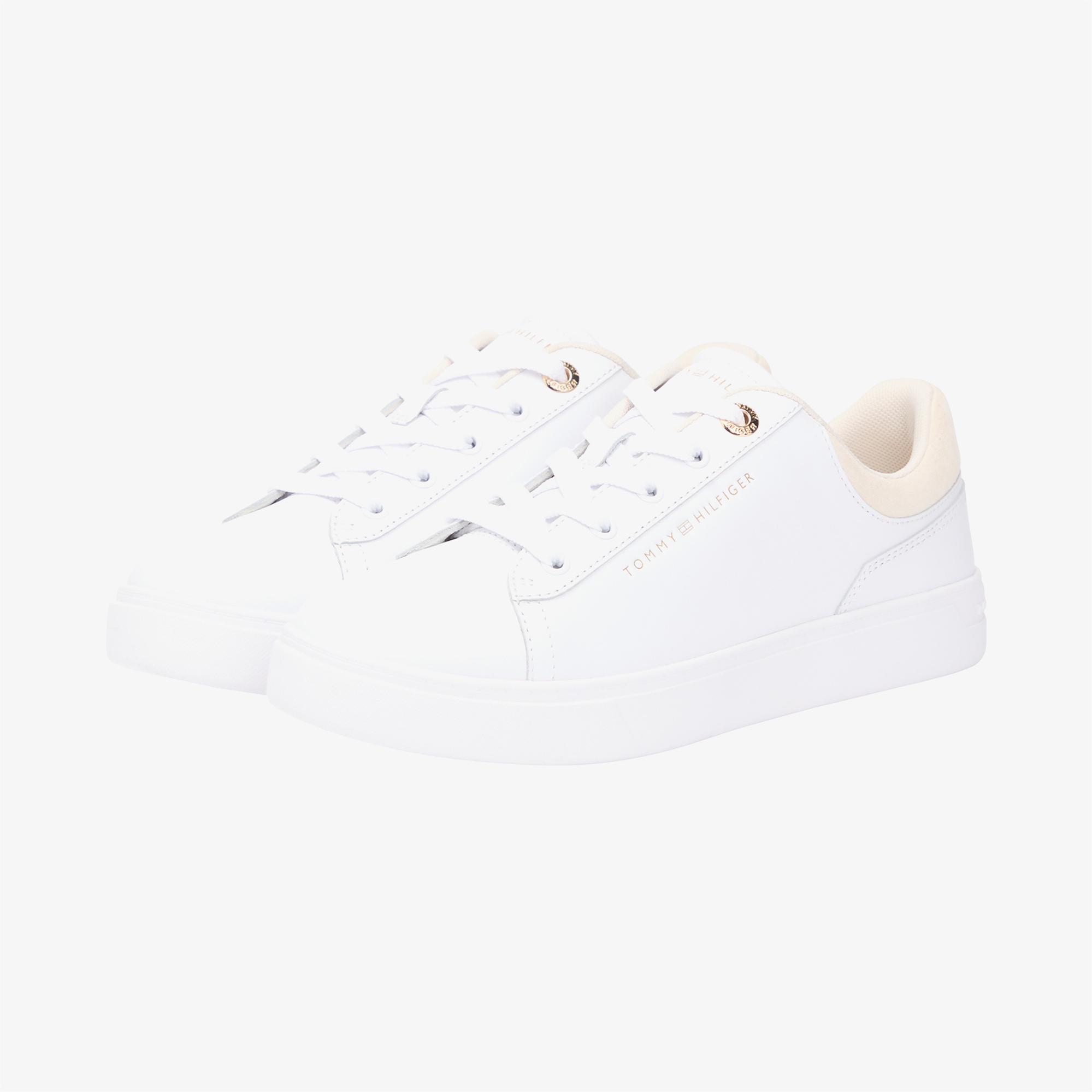 Tommy Hilfiger Seren Kadın Beyaz Sneaker