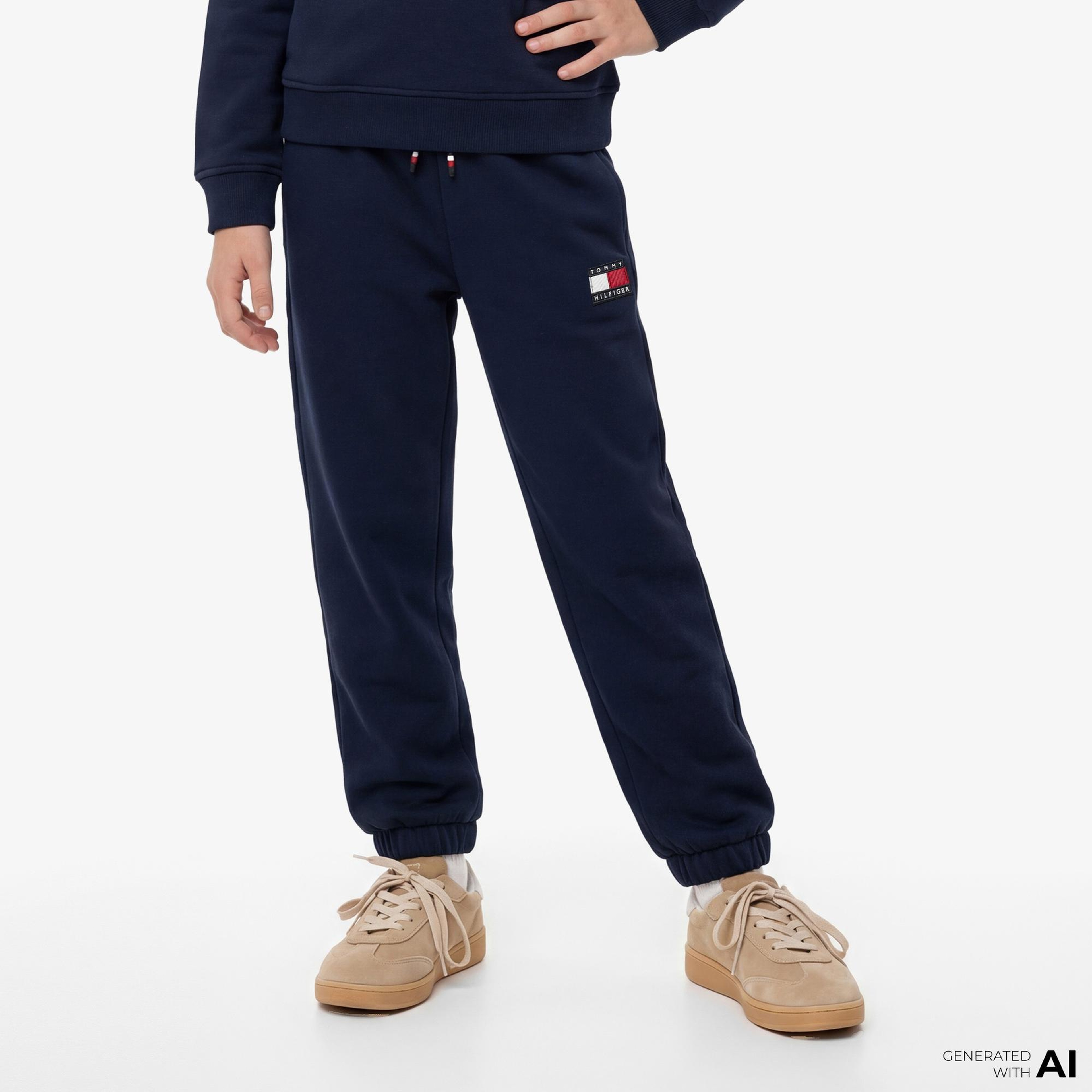 Tommy Hilfiger Heritage Çocuk Lacivert Eşofman Takımı