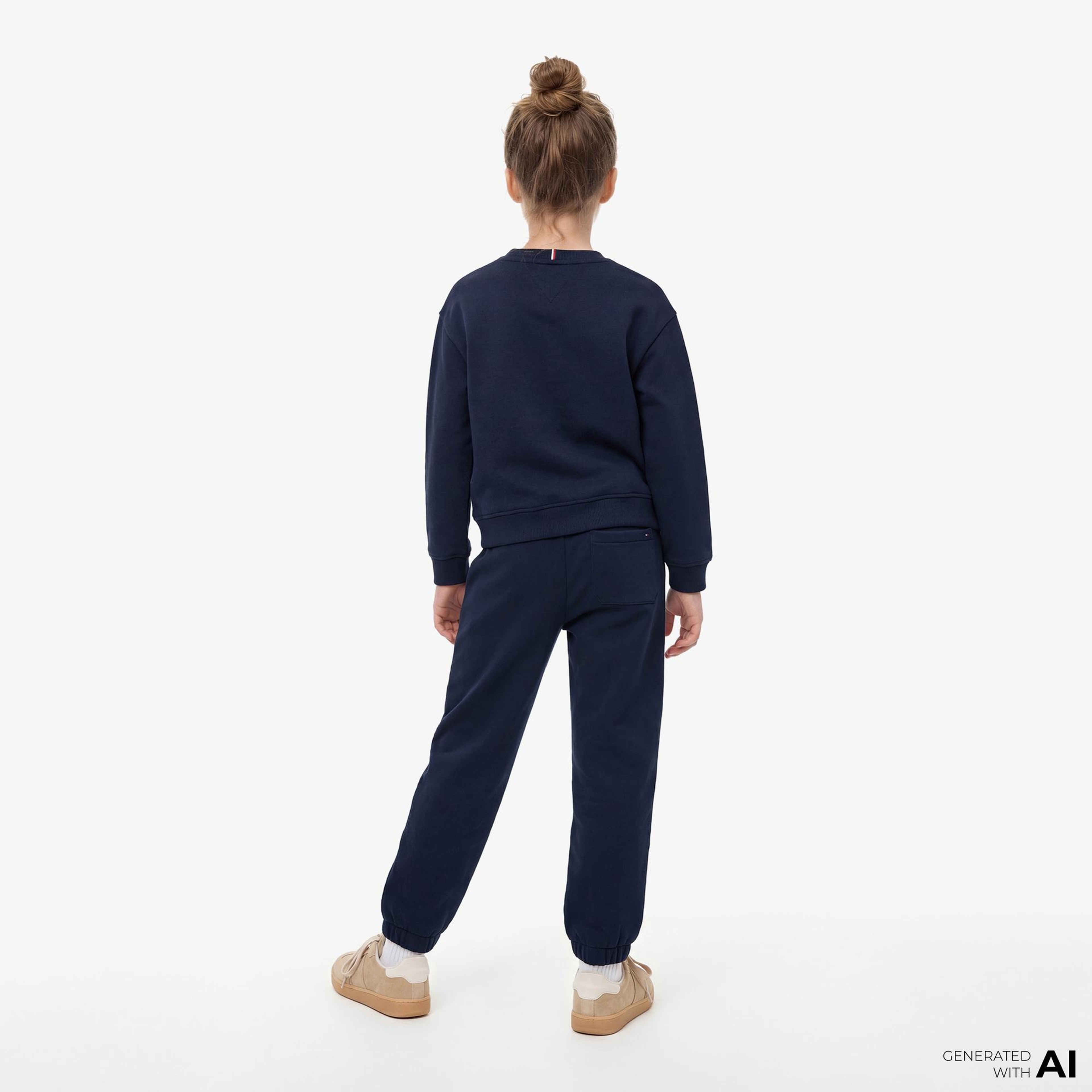 Tommy Hilfiger Heritage Çocuk Lacivert Eşofman Takımı