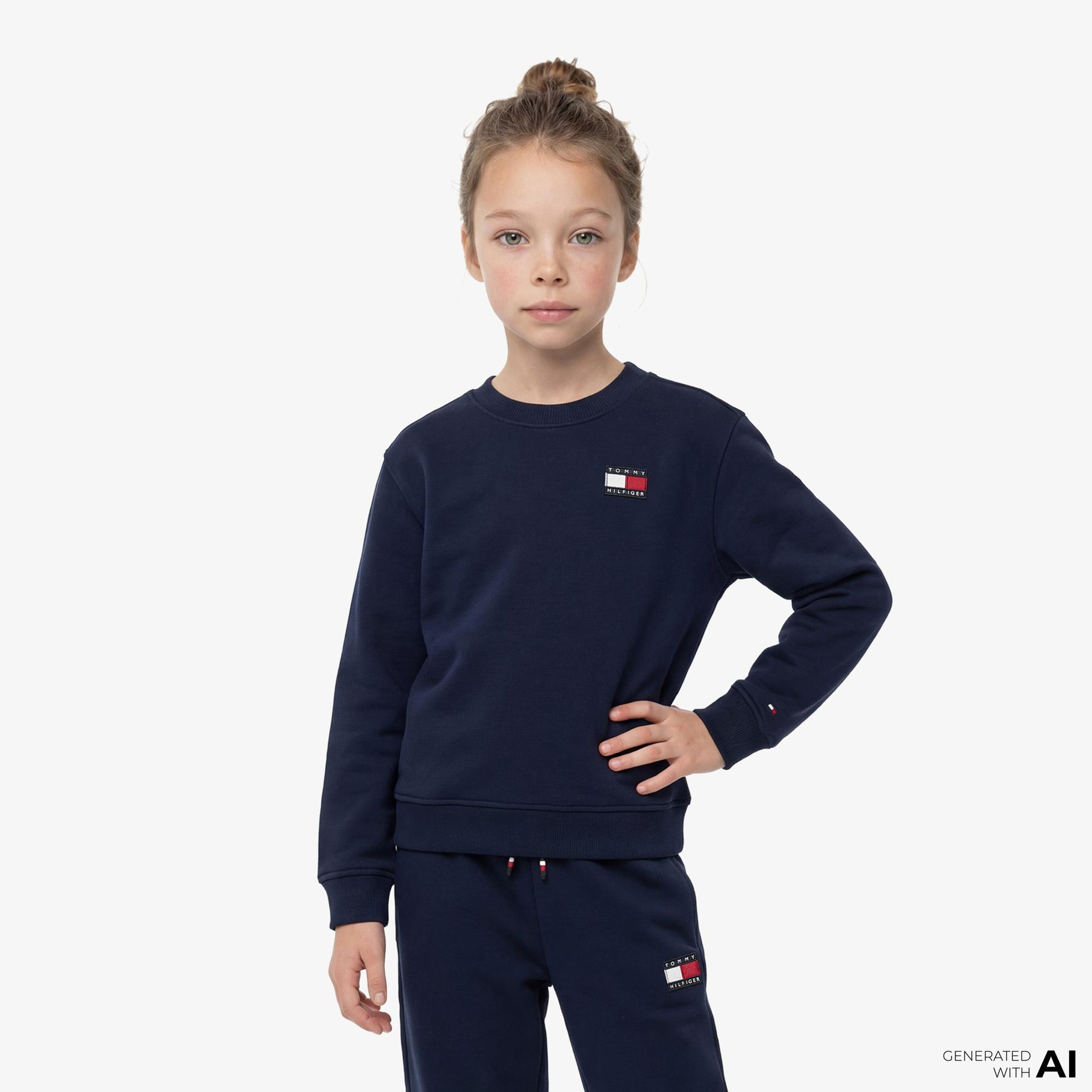 Tommy Hilfiger Heritage Çocuk Lacivert Eşofman Takımı