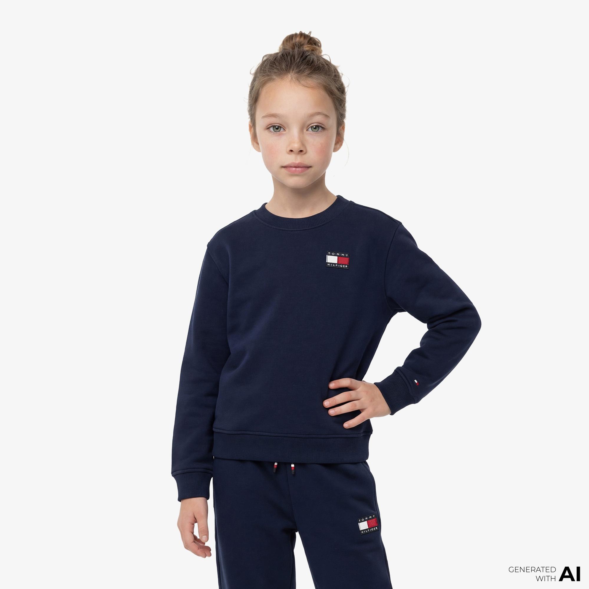 Tommy Hilfiger Heritage Çocuk Lacivert Eşofman Takımı