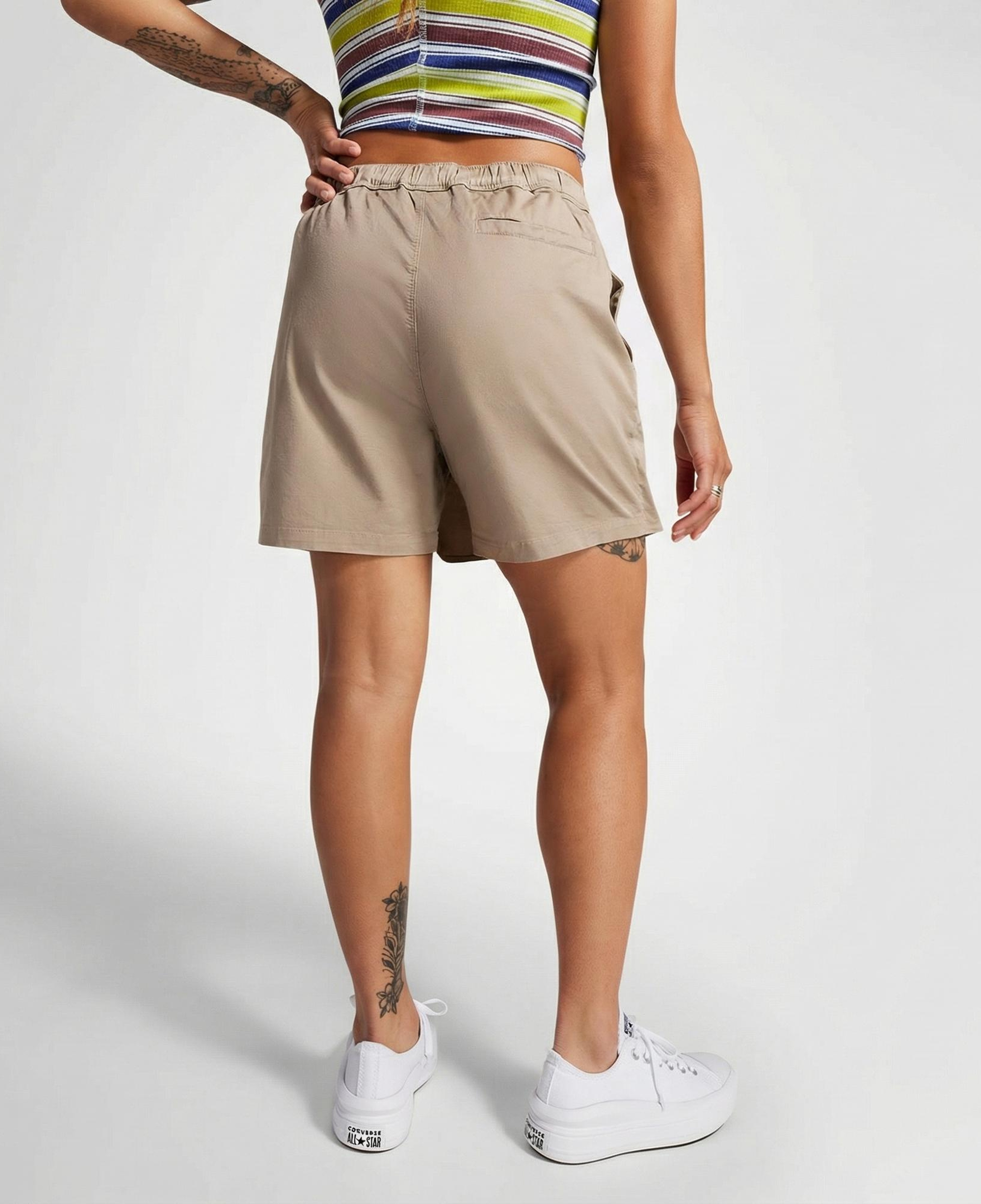 Converse Utility Kadın Bej Şort Etek