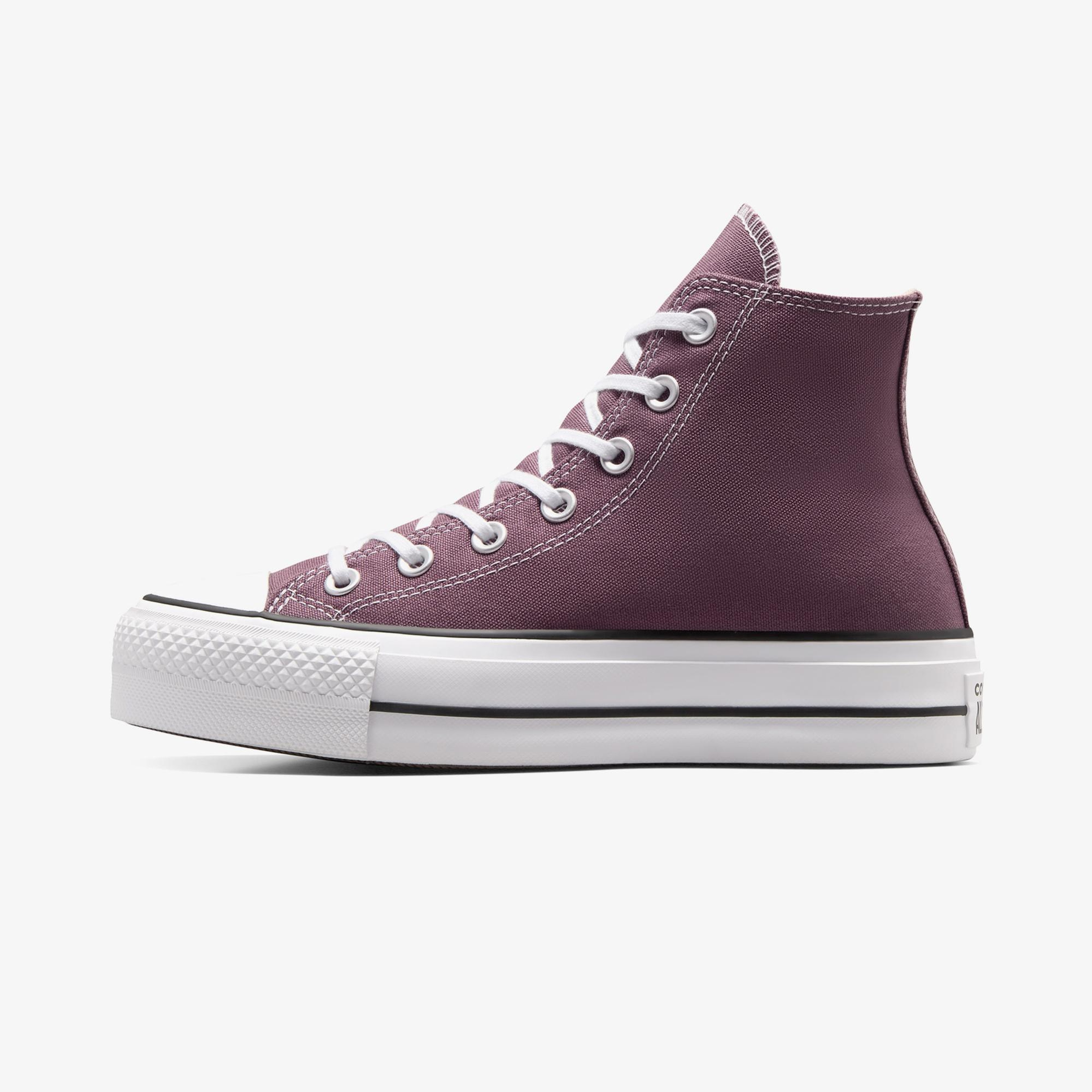 Converse Chuck Taylor All Star Lift Kadın Bordo Platform Sneaker