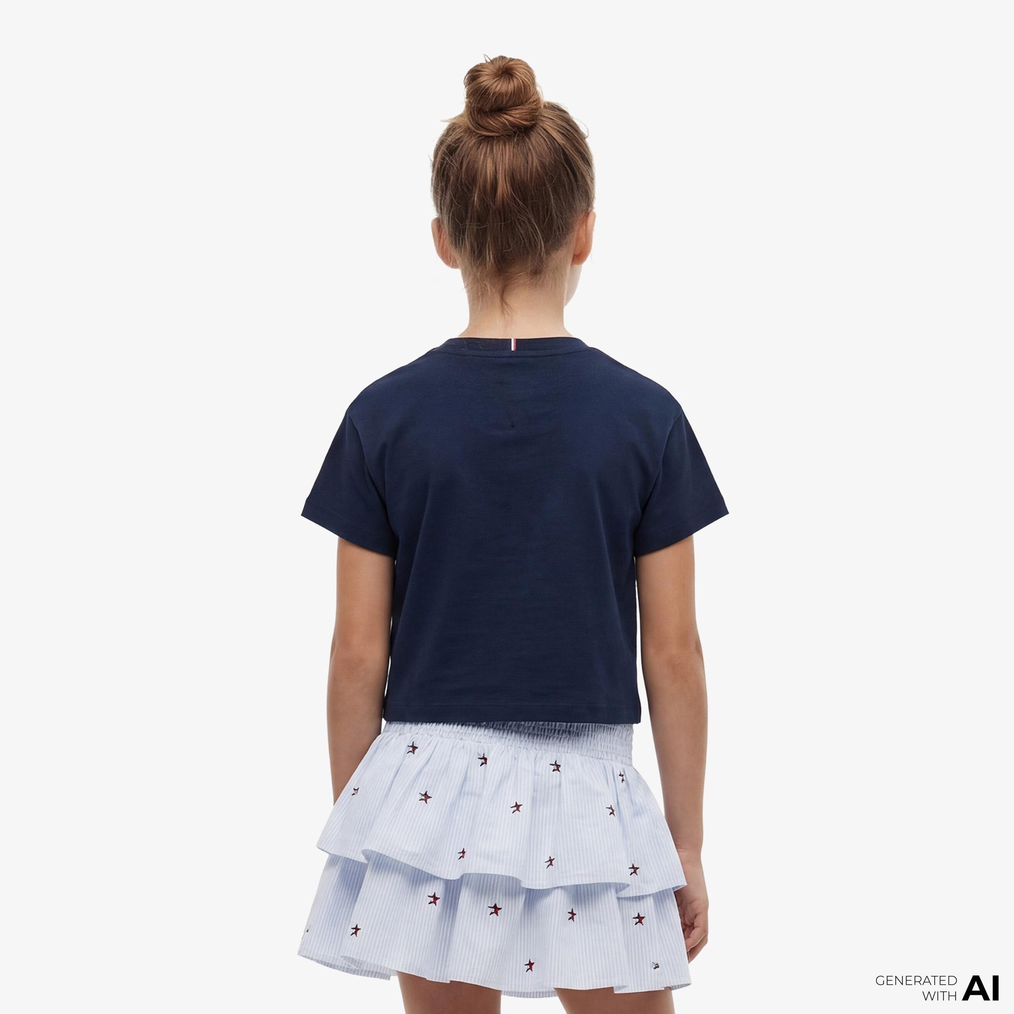 Tommy Hilfiger Heritage Çocuk Lacivert T-Shirt