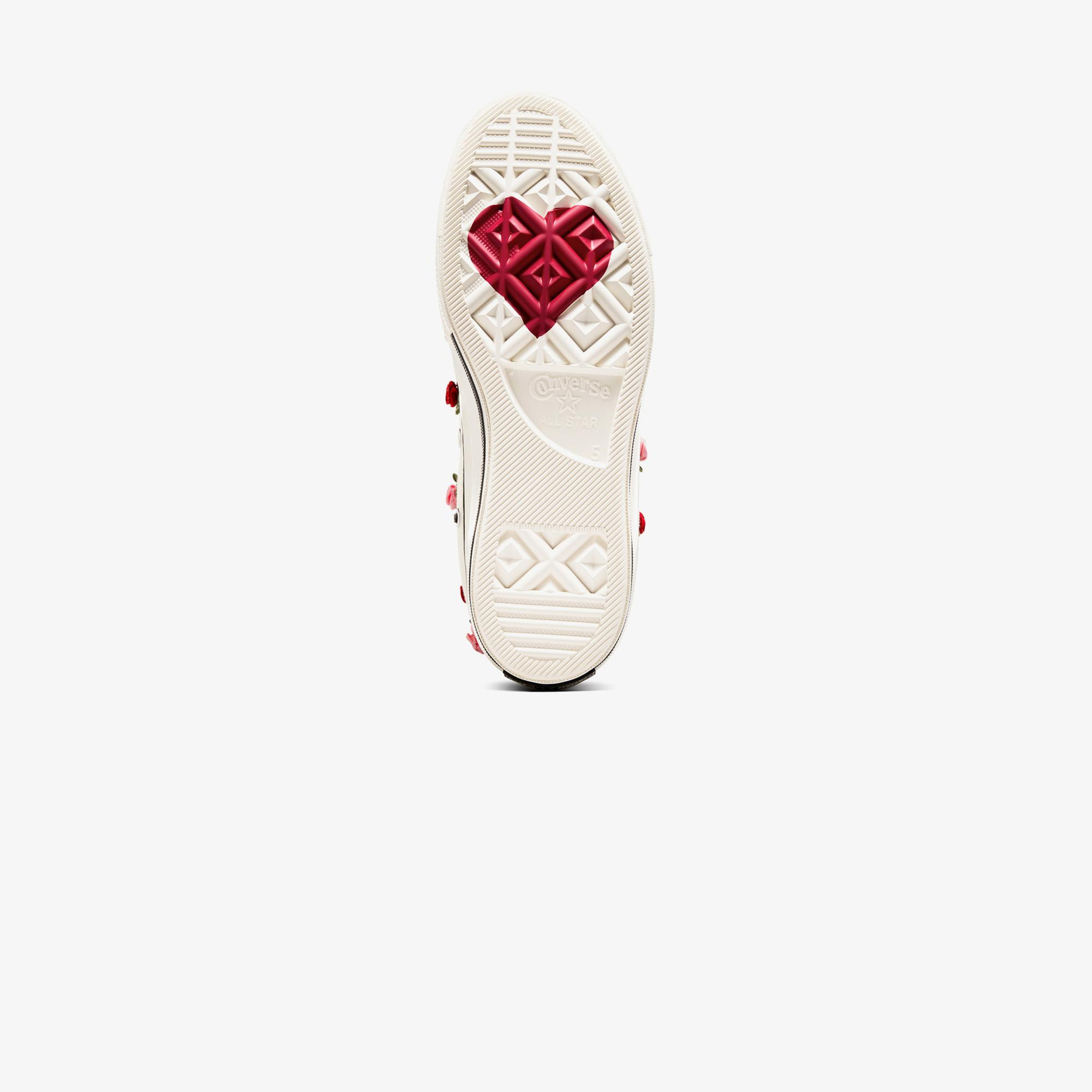 Converse Chuck 70 Roses Unisex Krem Sneaker