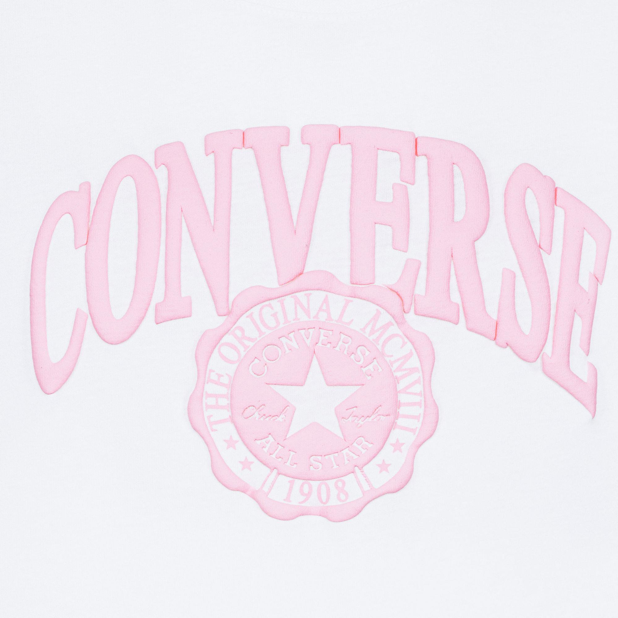 Converse Çocuk Beyaz T-Shirt