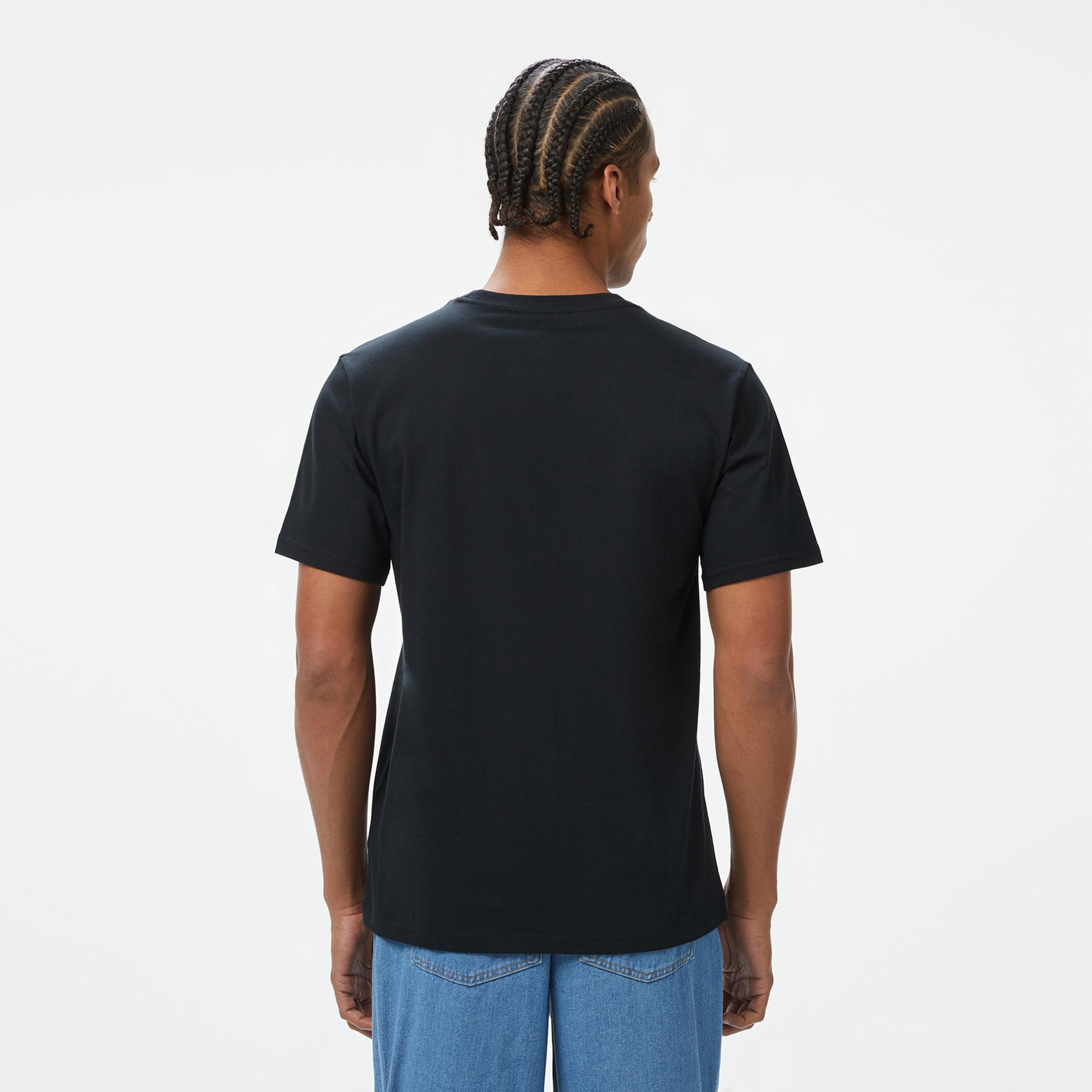 Converse Erkek Baskılı Siyah T-Shirt