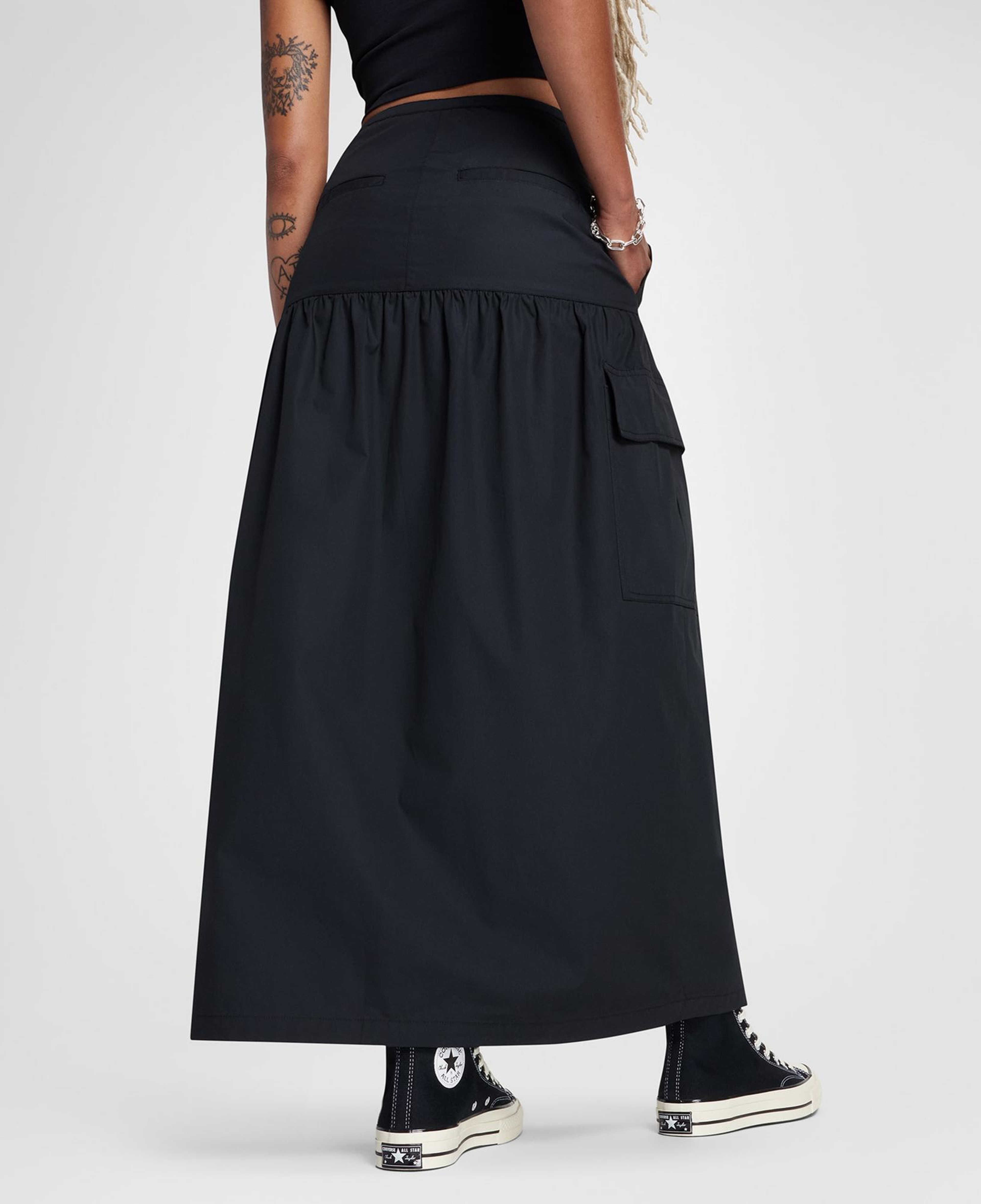 Converse Kadın Cargo Siyah Etek