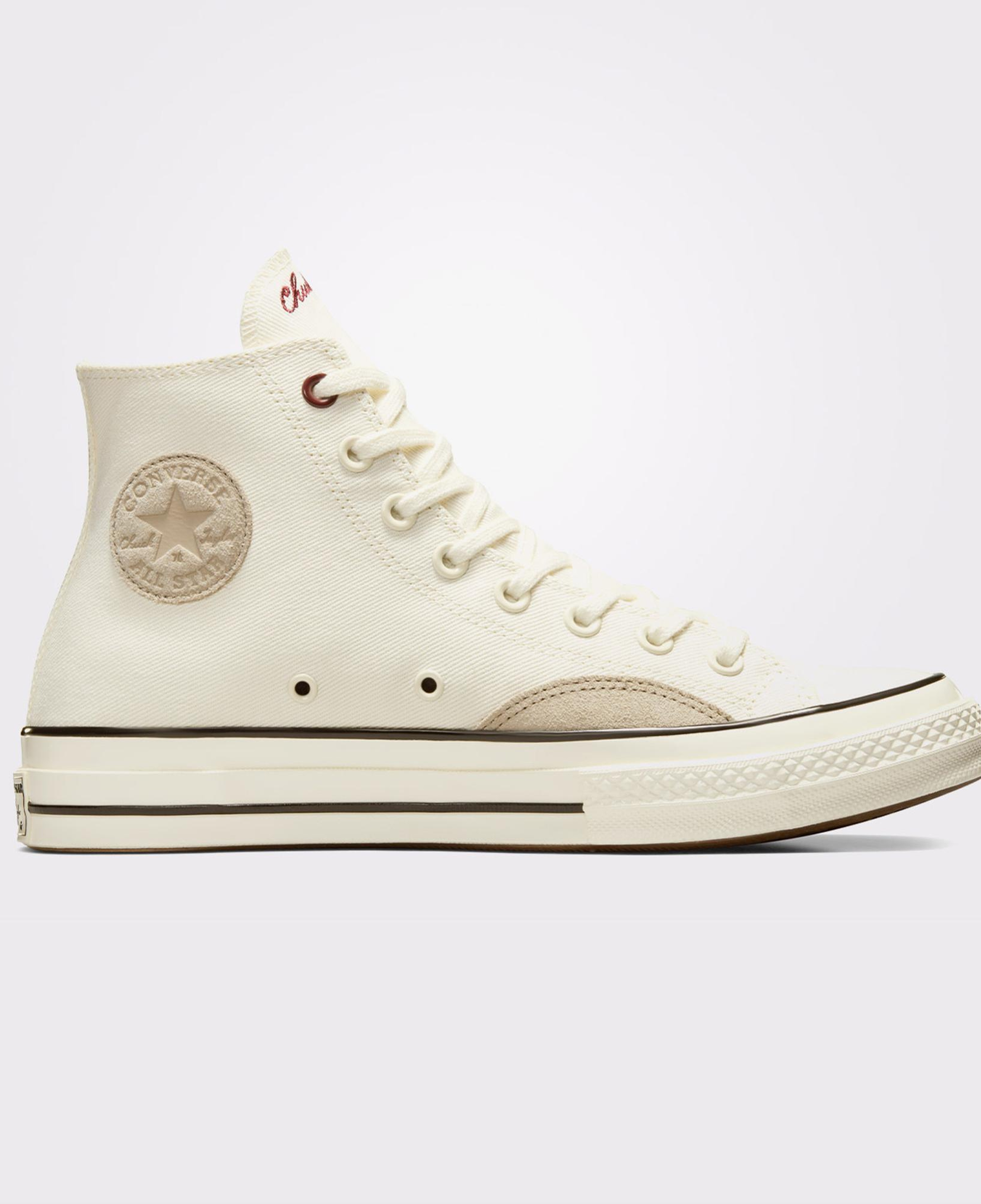 Converse Chuck 70 Mixed Materials Unisex Krem Sneaker
