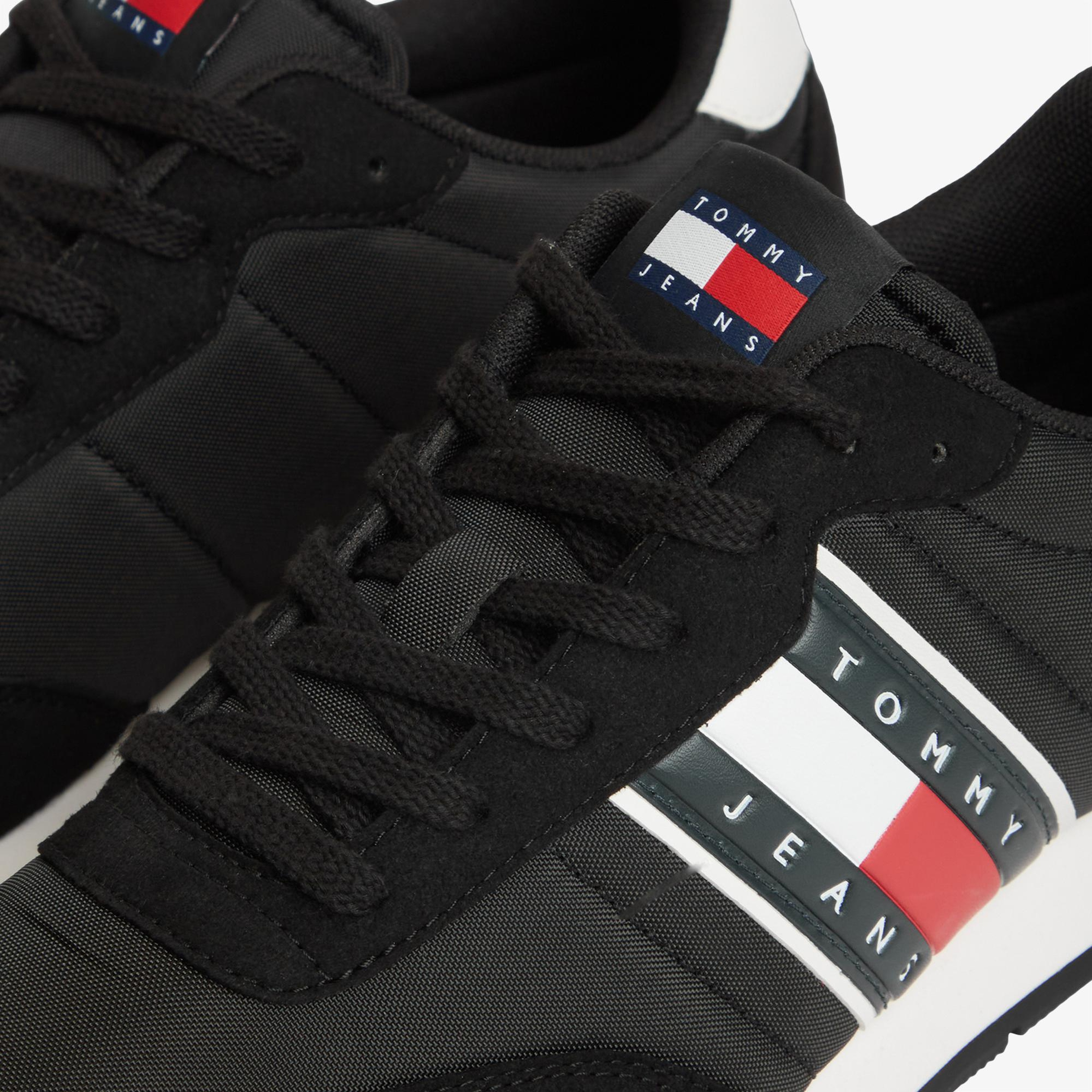 Tommy Hilfiger Carl Erkek Siyah Sneaker