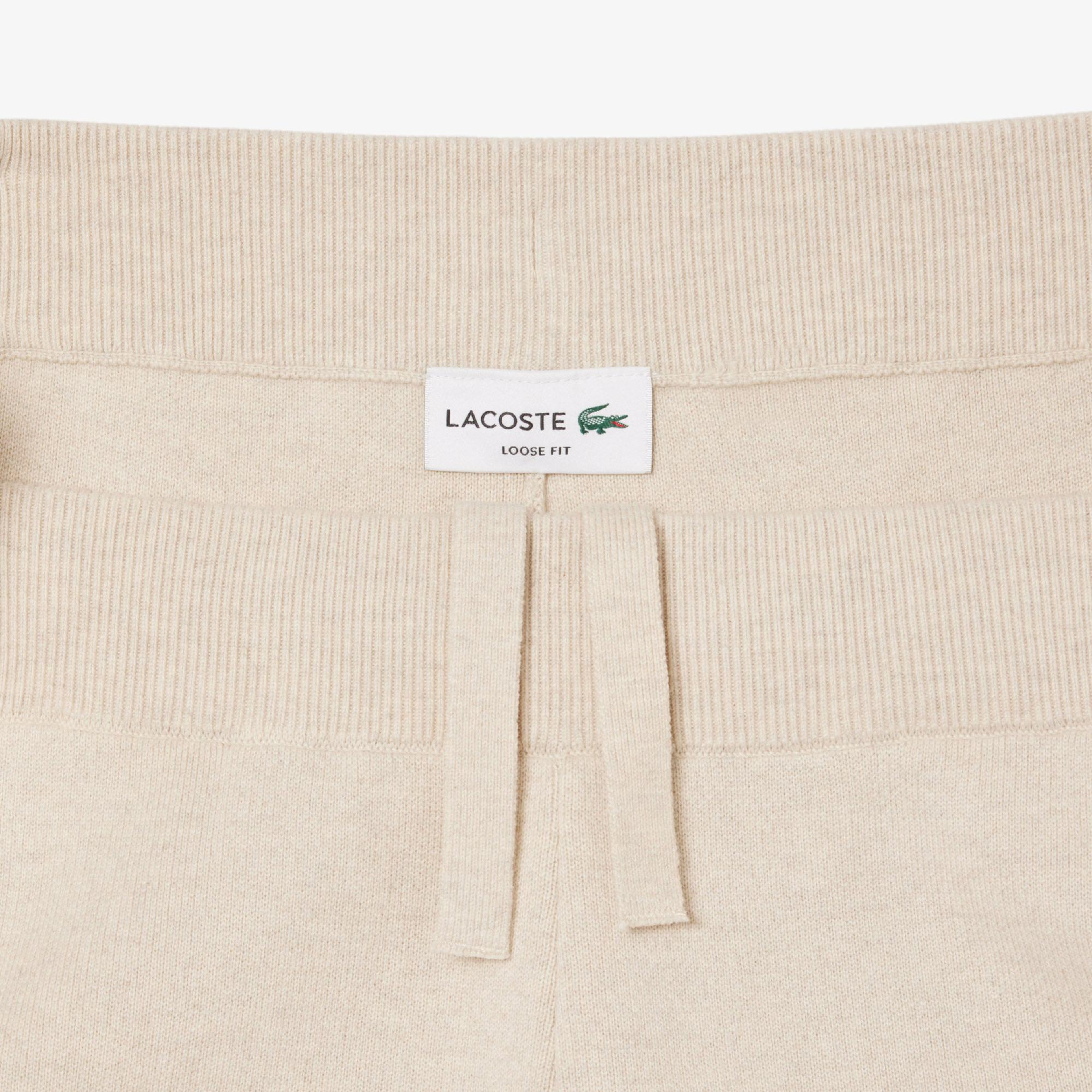 Lacoste Erkek Loose Fit Bej Eşofman Altı