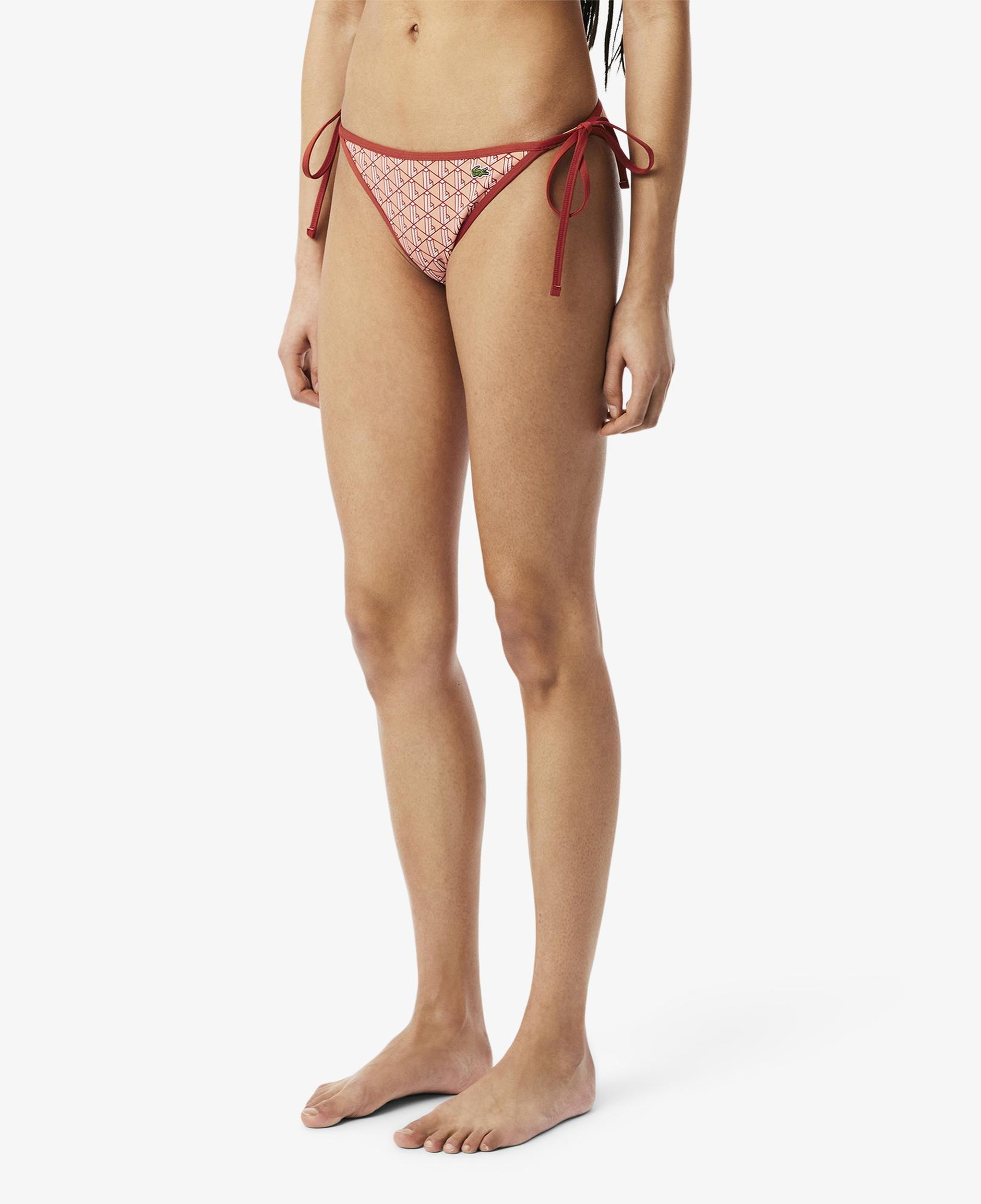 Lacoste Kadın Monogram Kırmızı Bikini Altı