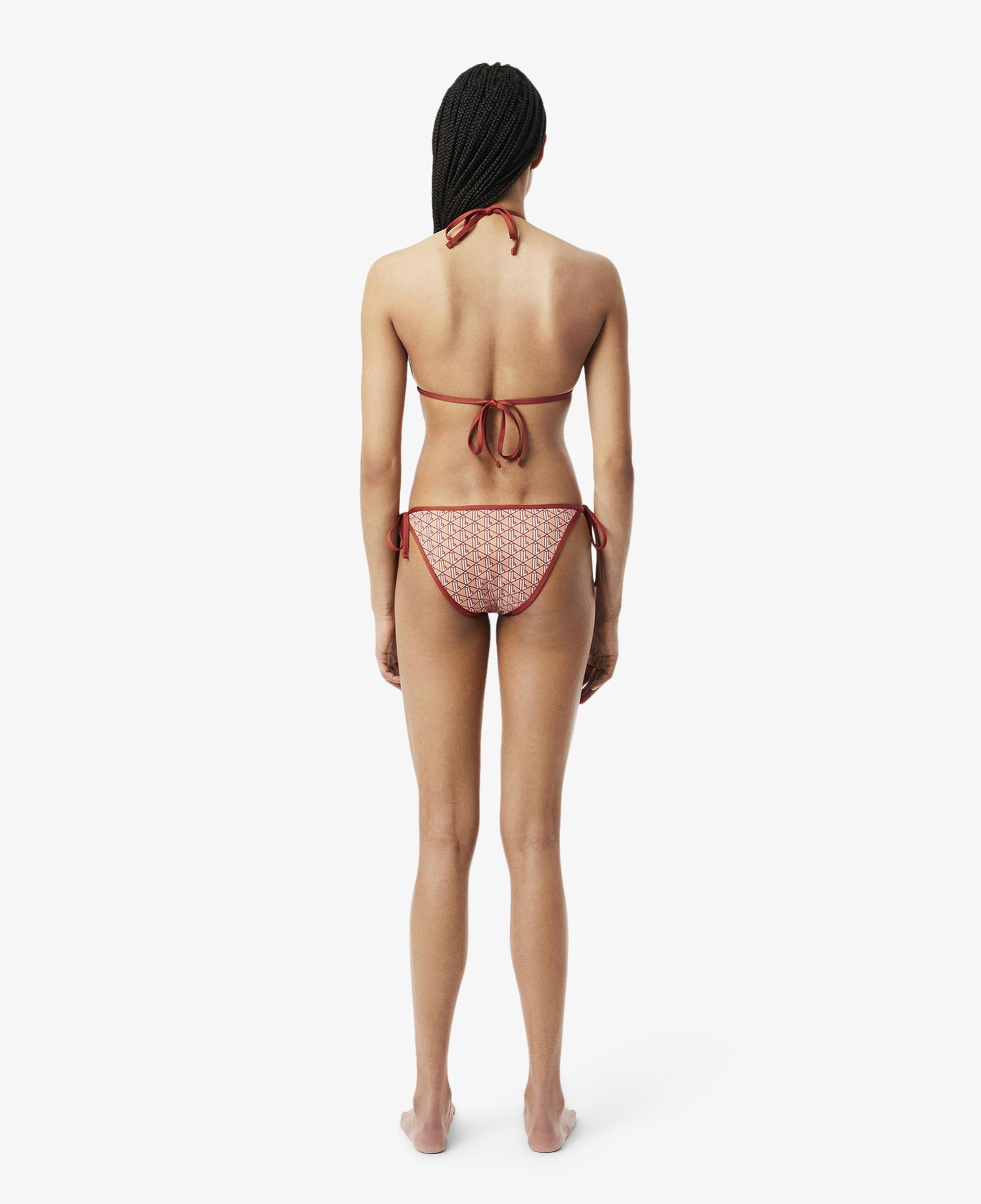 Lacoste Kadın Monogram Kırmızı Bikini Altı