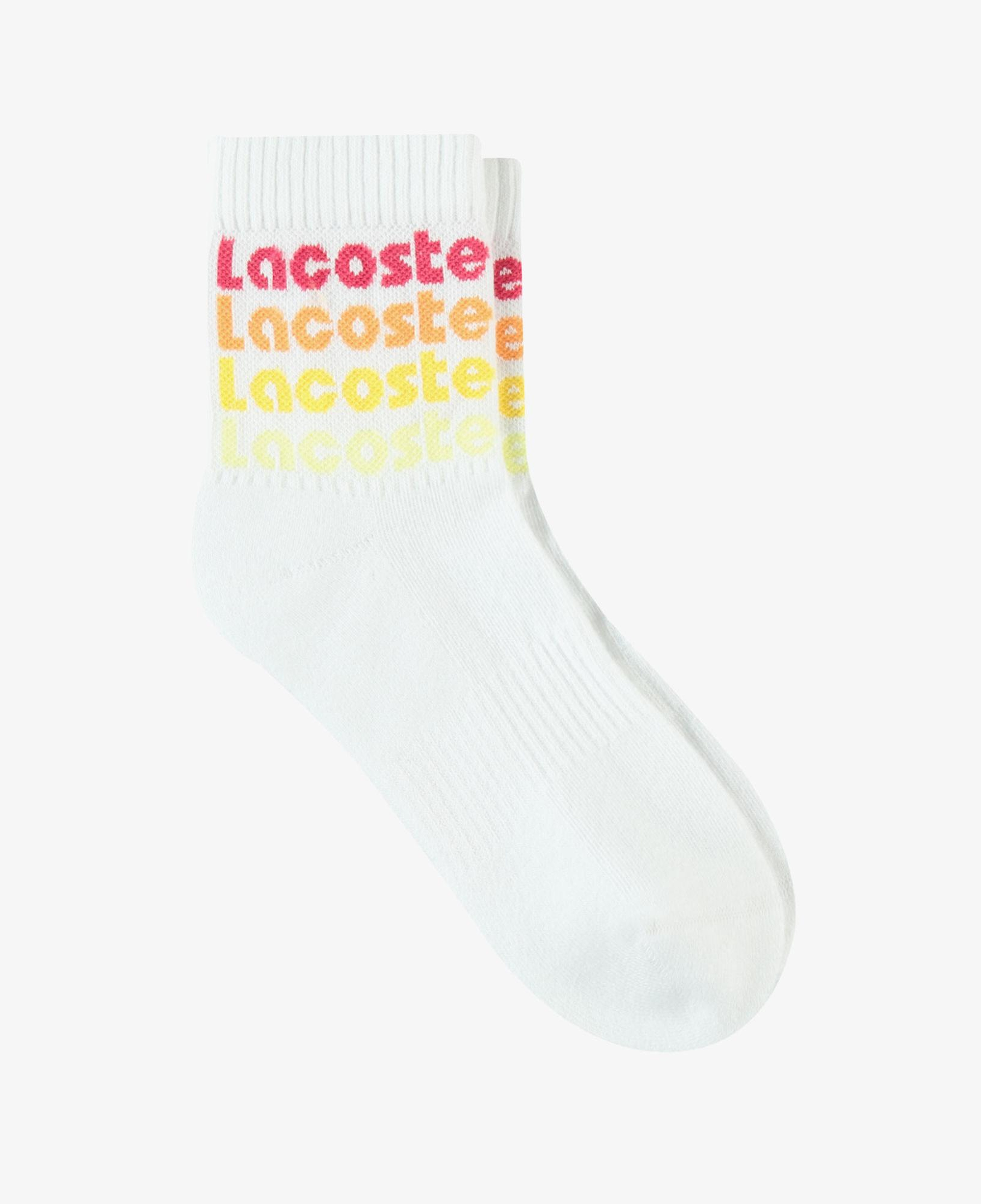 Lacoste Unisex Beyaz Çorap