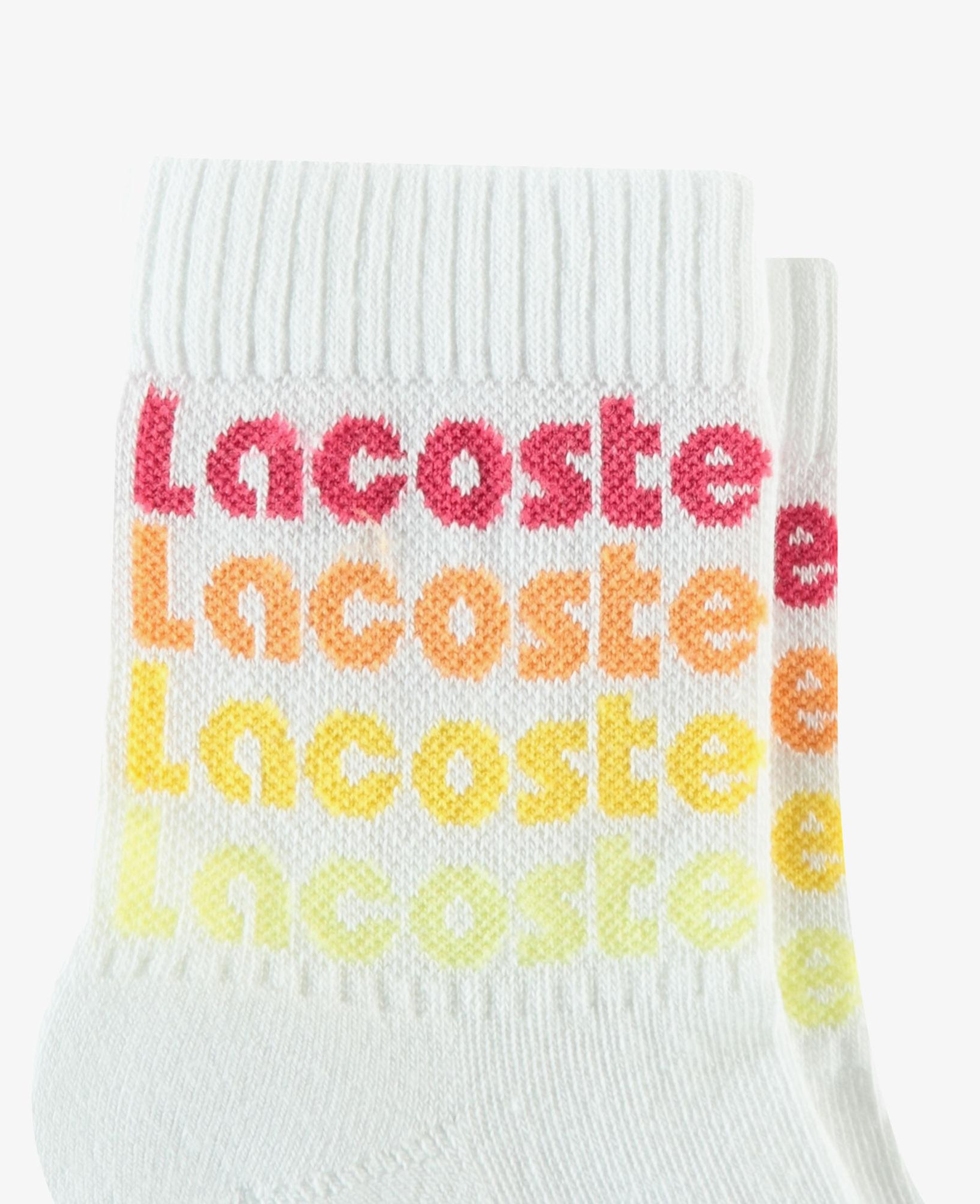 Lacoste Unisex Beyaz Çorap