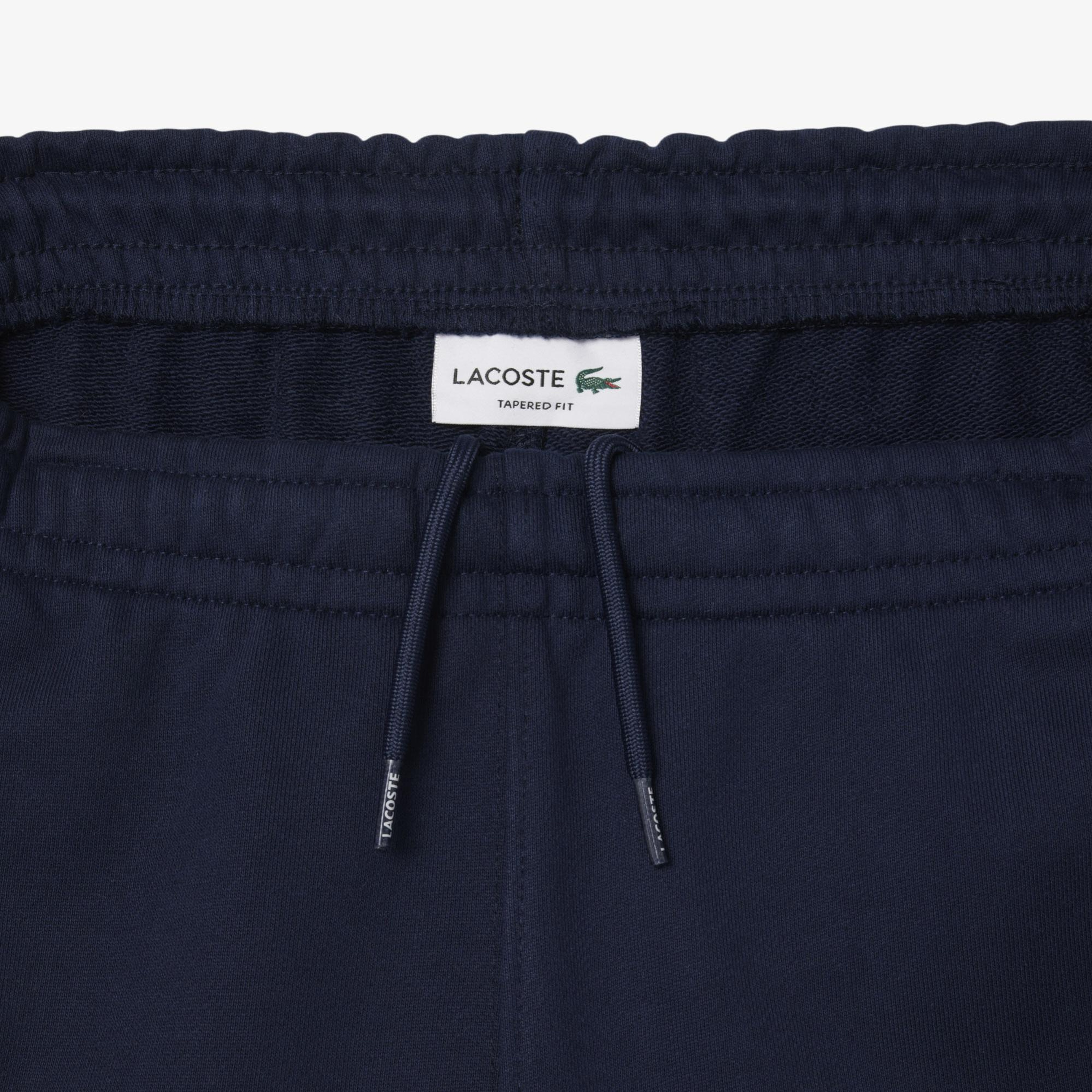 Lacoste Erkek Tapered Fit Renk Bloklu Lacivert Eşofman Altı