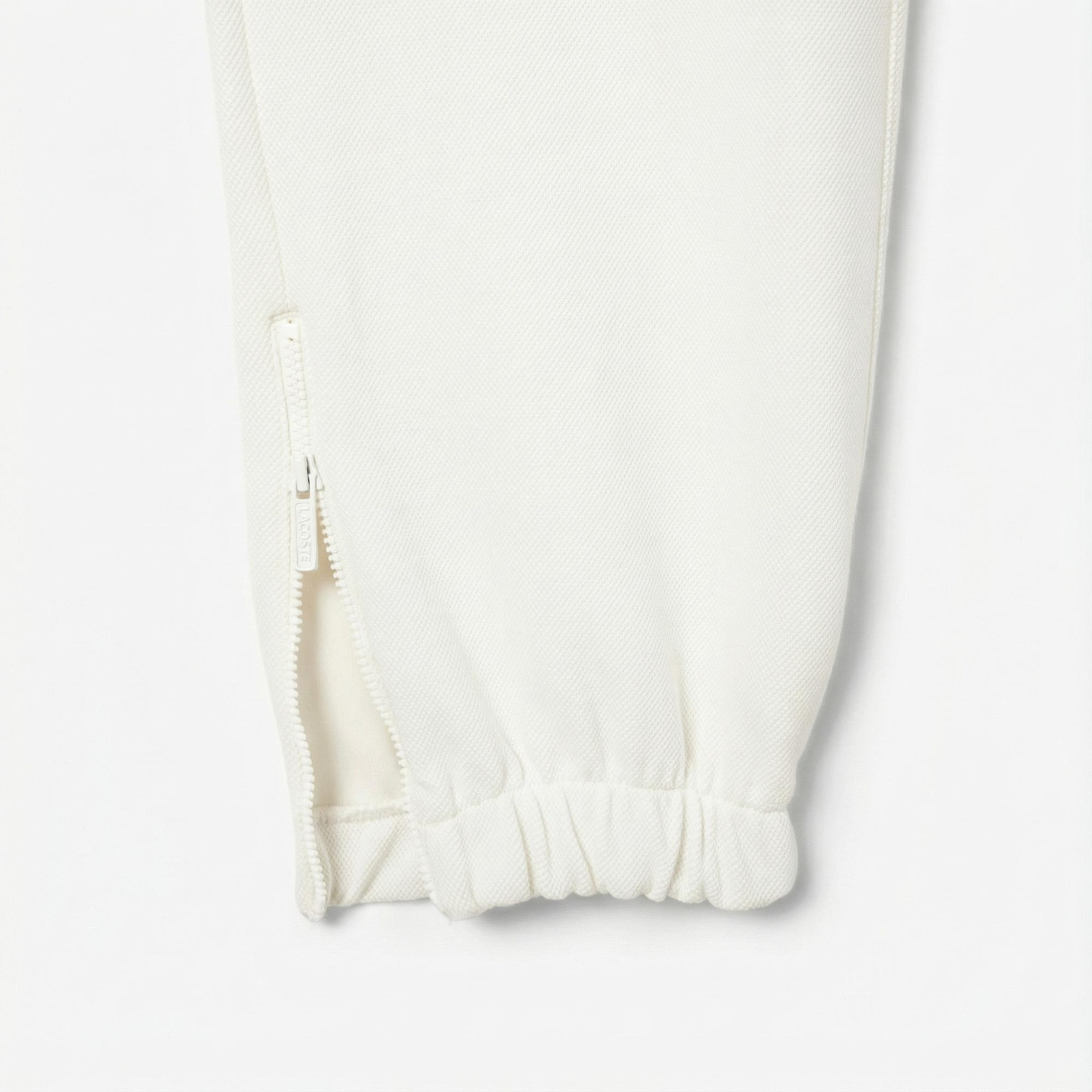 Lacoste Kadın Straight Fit Beyaz Eşofman Altı