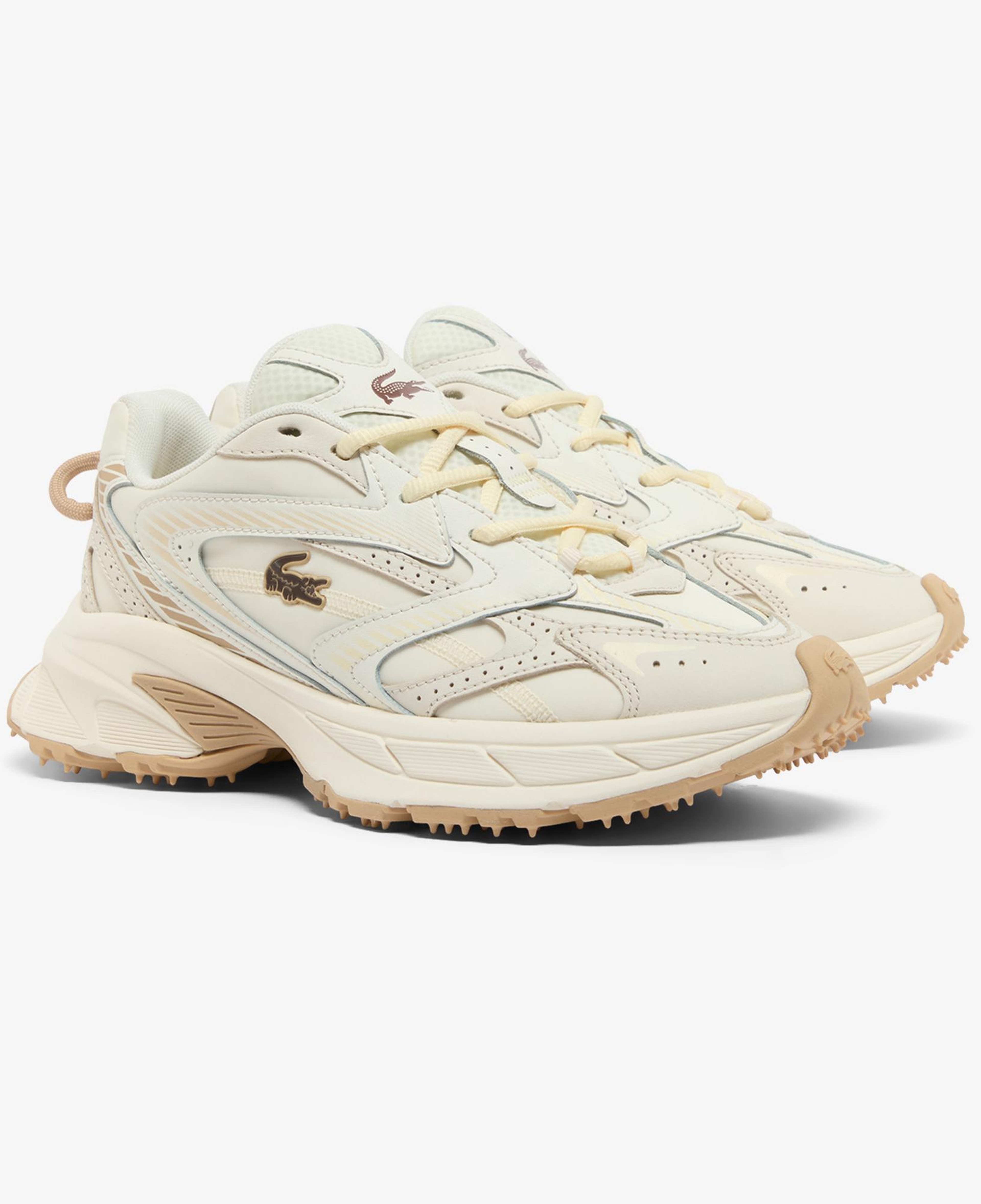 Lacoste L003 Neo Shot Kadın Krem Sneaker
