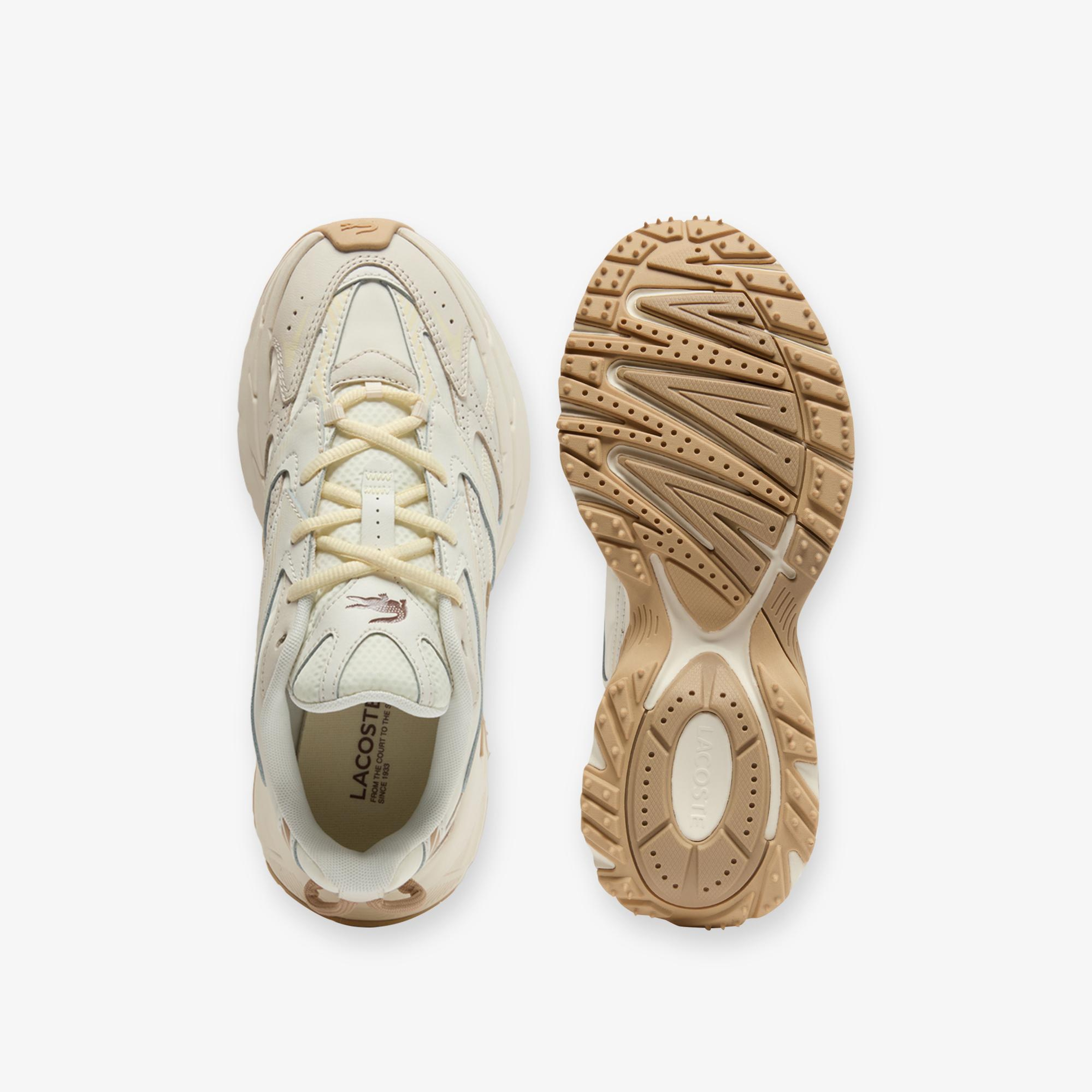 Lacoste L003 Neo Shot Kadın Krem Sneaker