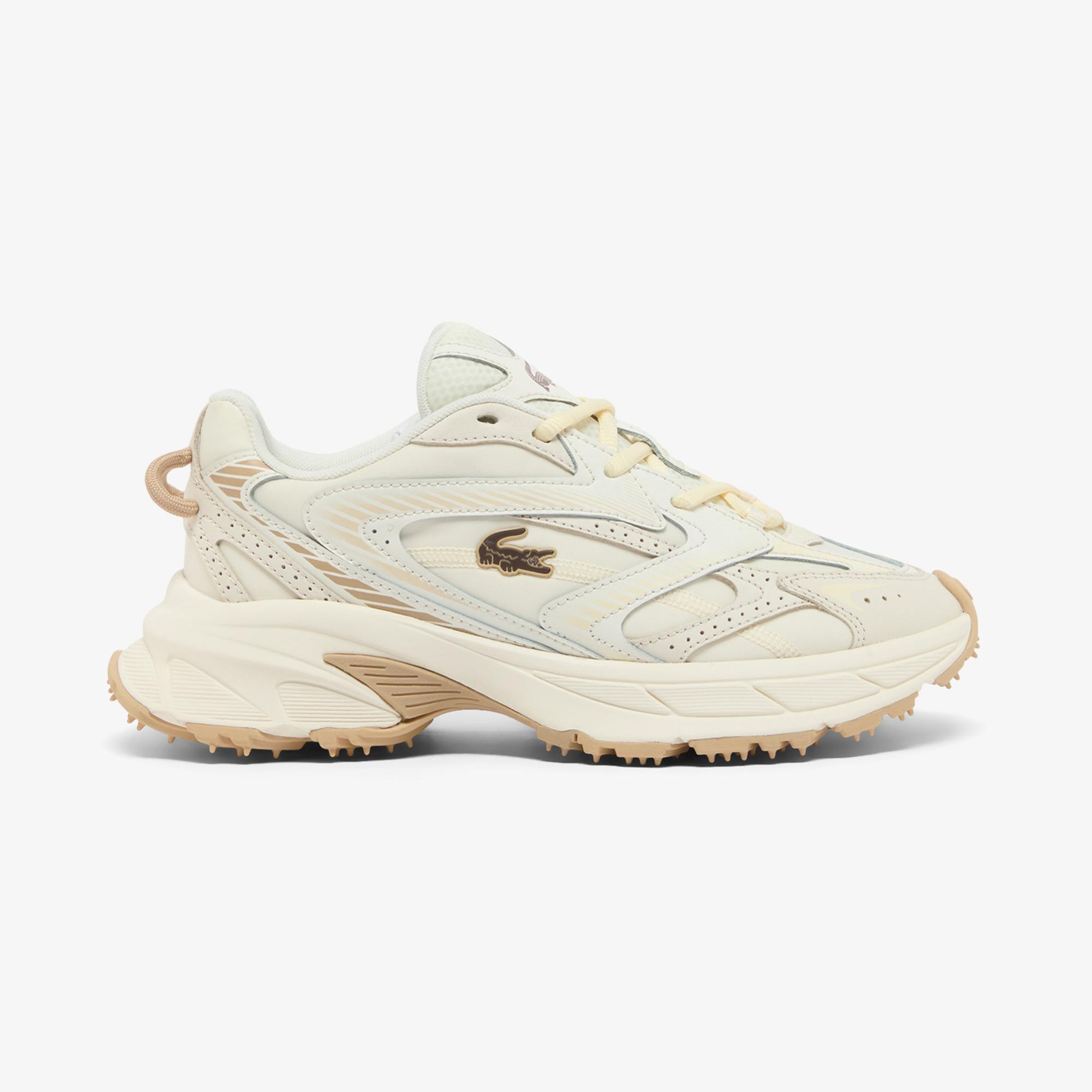 Lacoste L003 Neo Shot Kadın Krem Sneaker