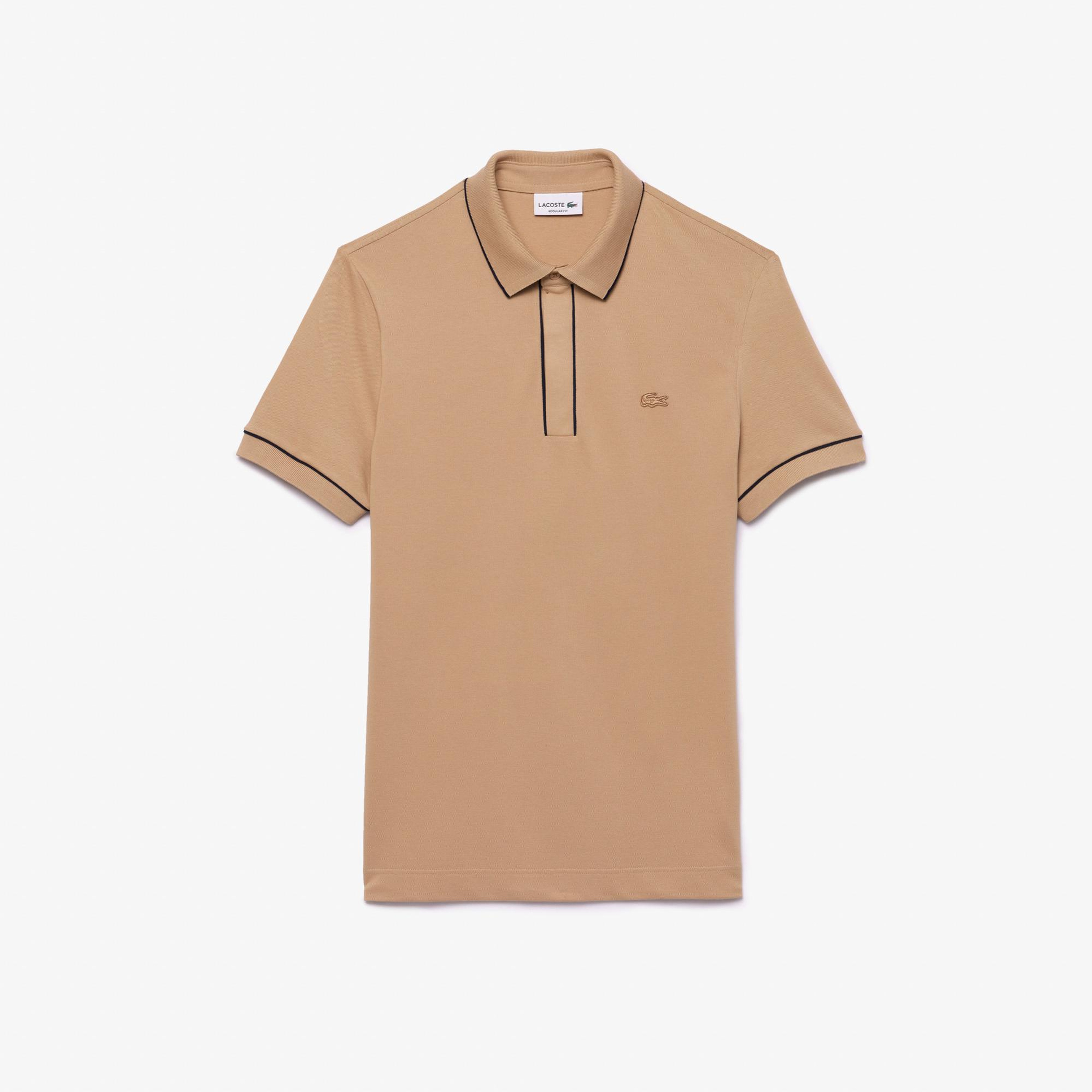 Lacoste Paris Erkek Regular Fit Bej Polo
