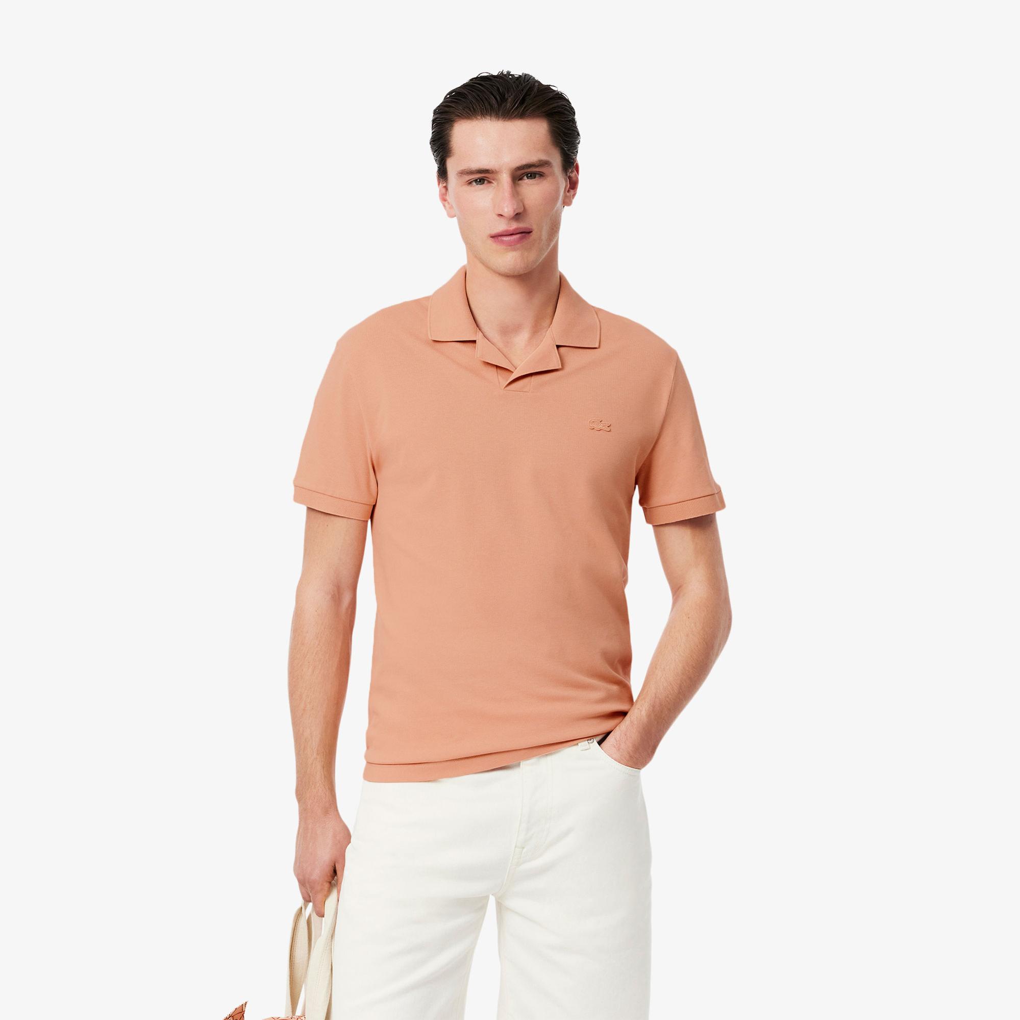Lacoste Paris Erkek Classic Fit Bej Polo
