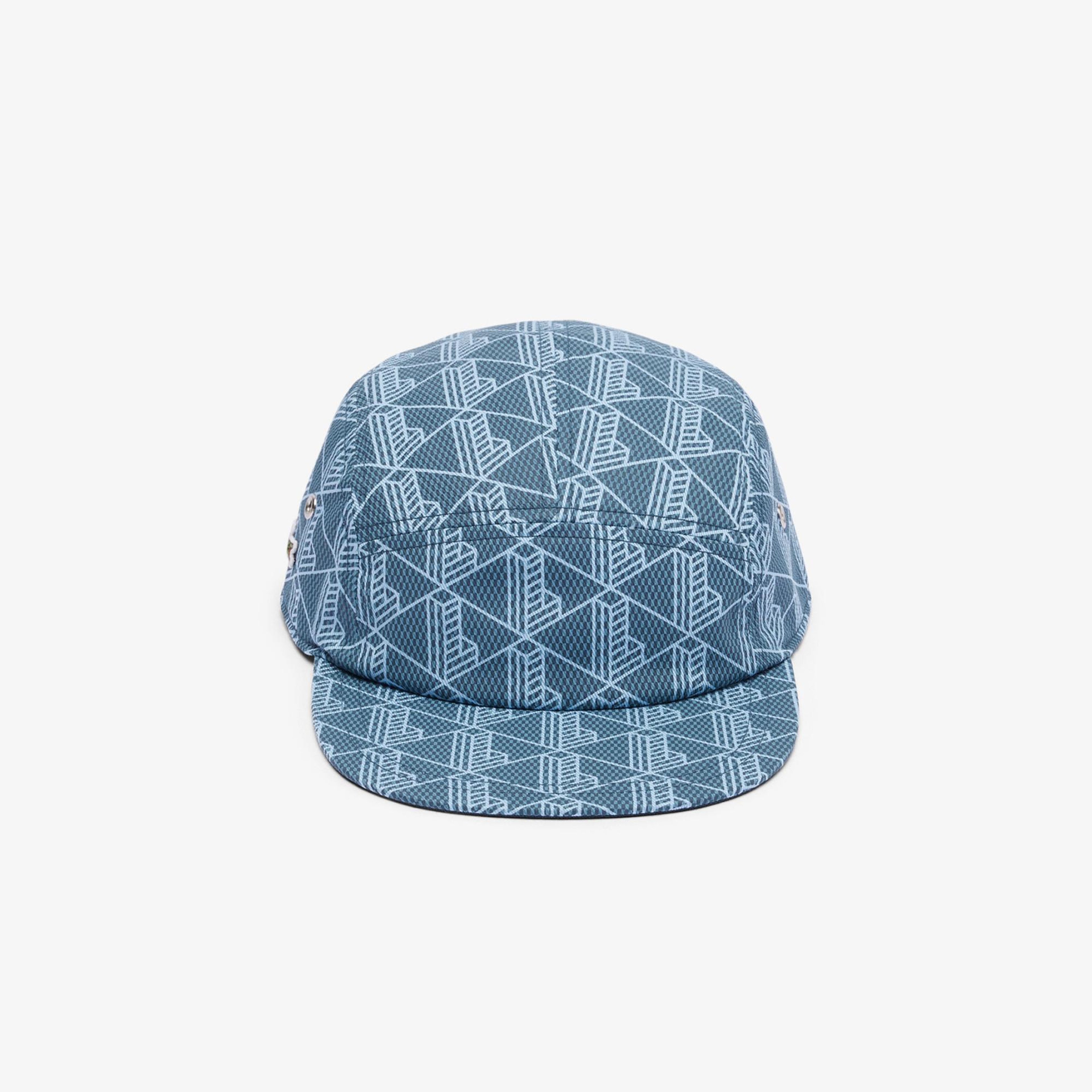 Lacoste Unisex Monogram Mavi Şapka