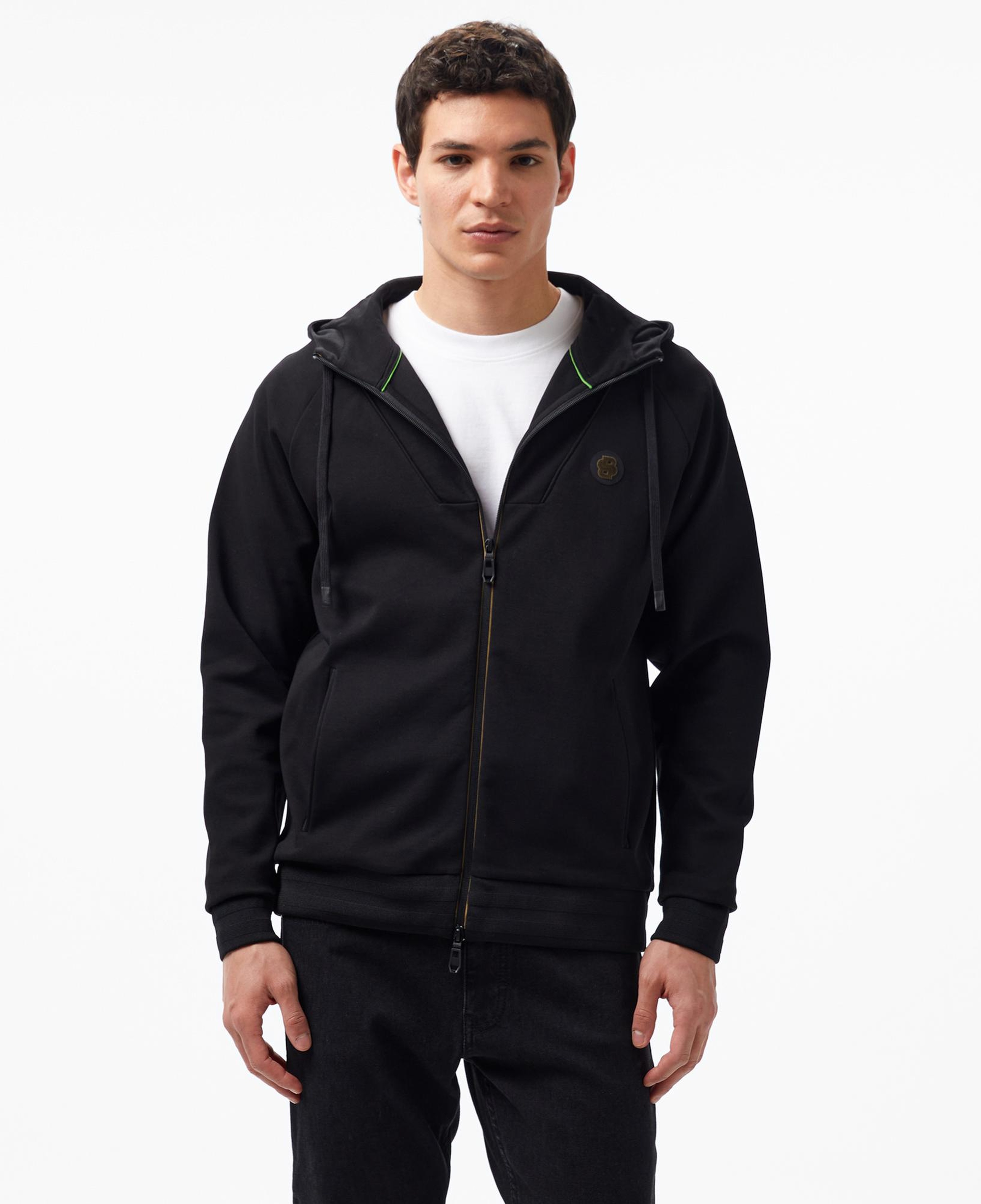 Boss Saggy Erkek Siyah Sweatshirt