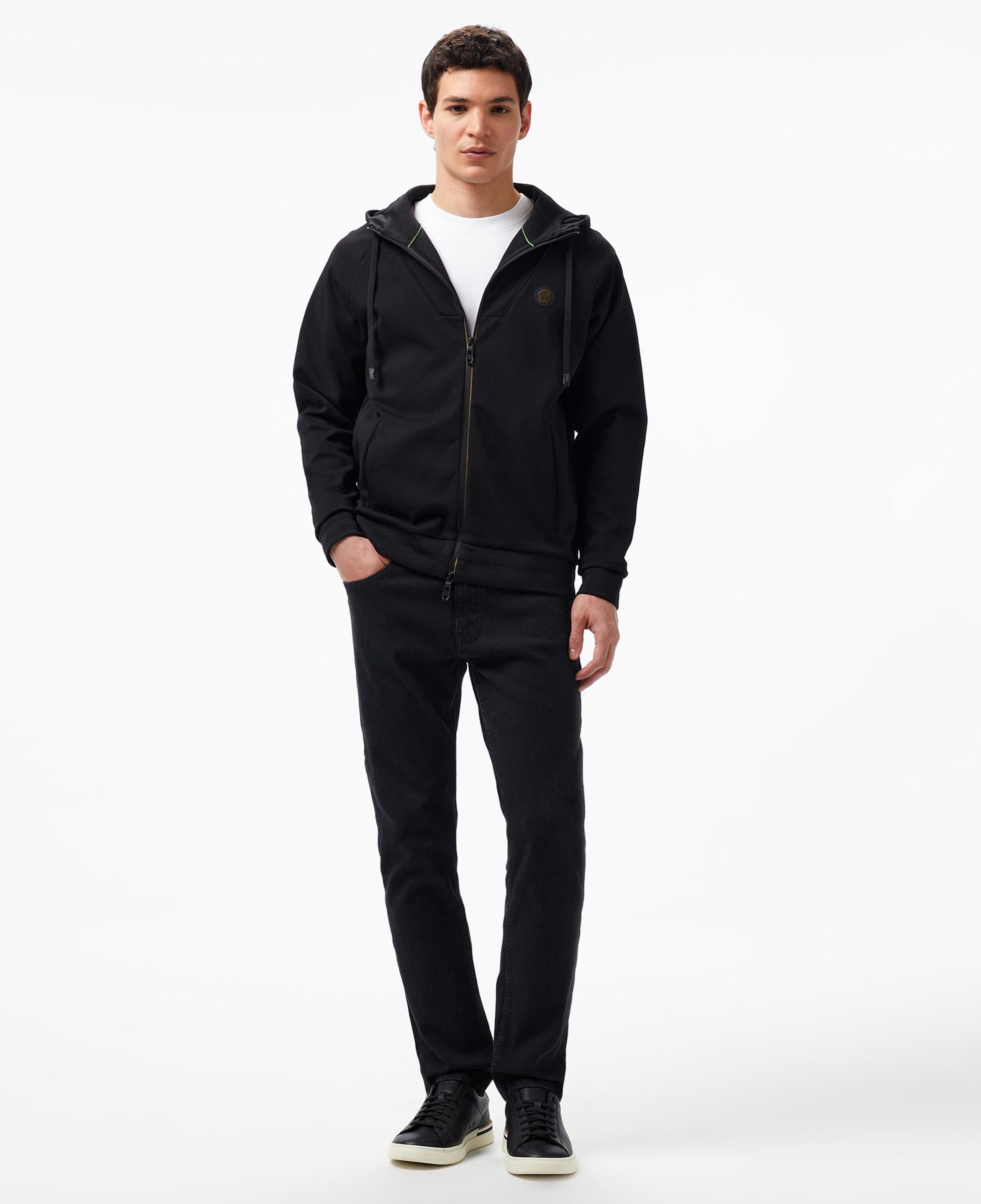 Boss Saggy Erkek Siyah Sweatshirt