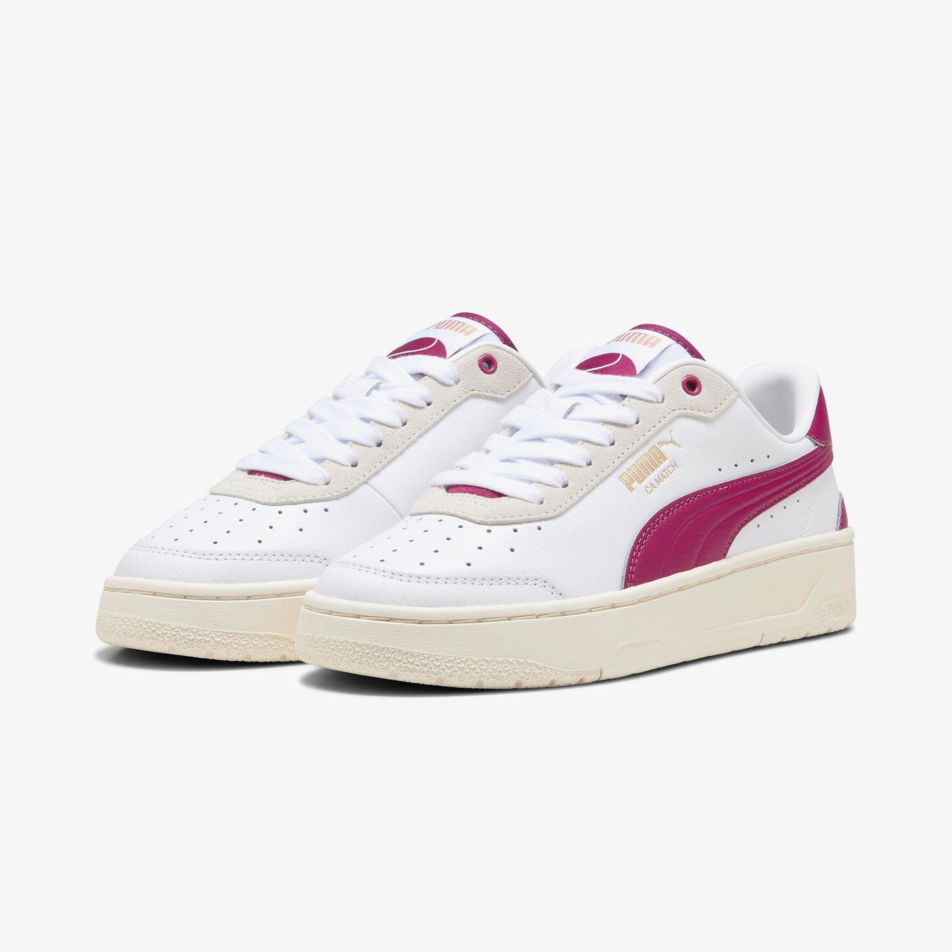 Puma CA Match Court Wns Kadın Beyaz Spor Ayakkabı