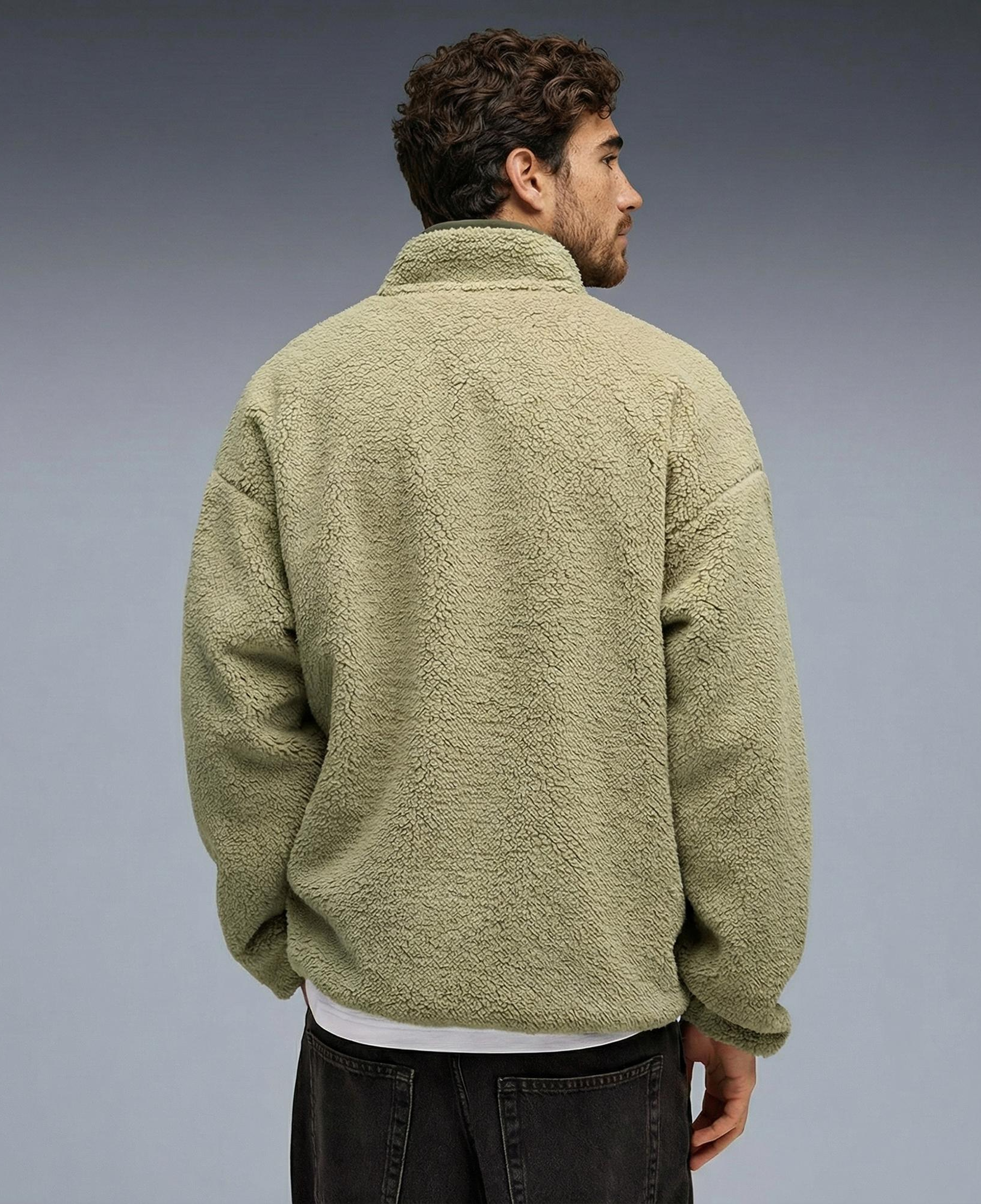 Puma Reversible Sherpa  Erkek Haki Ceket