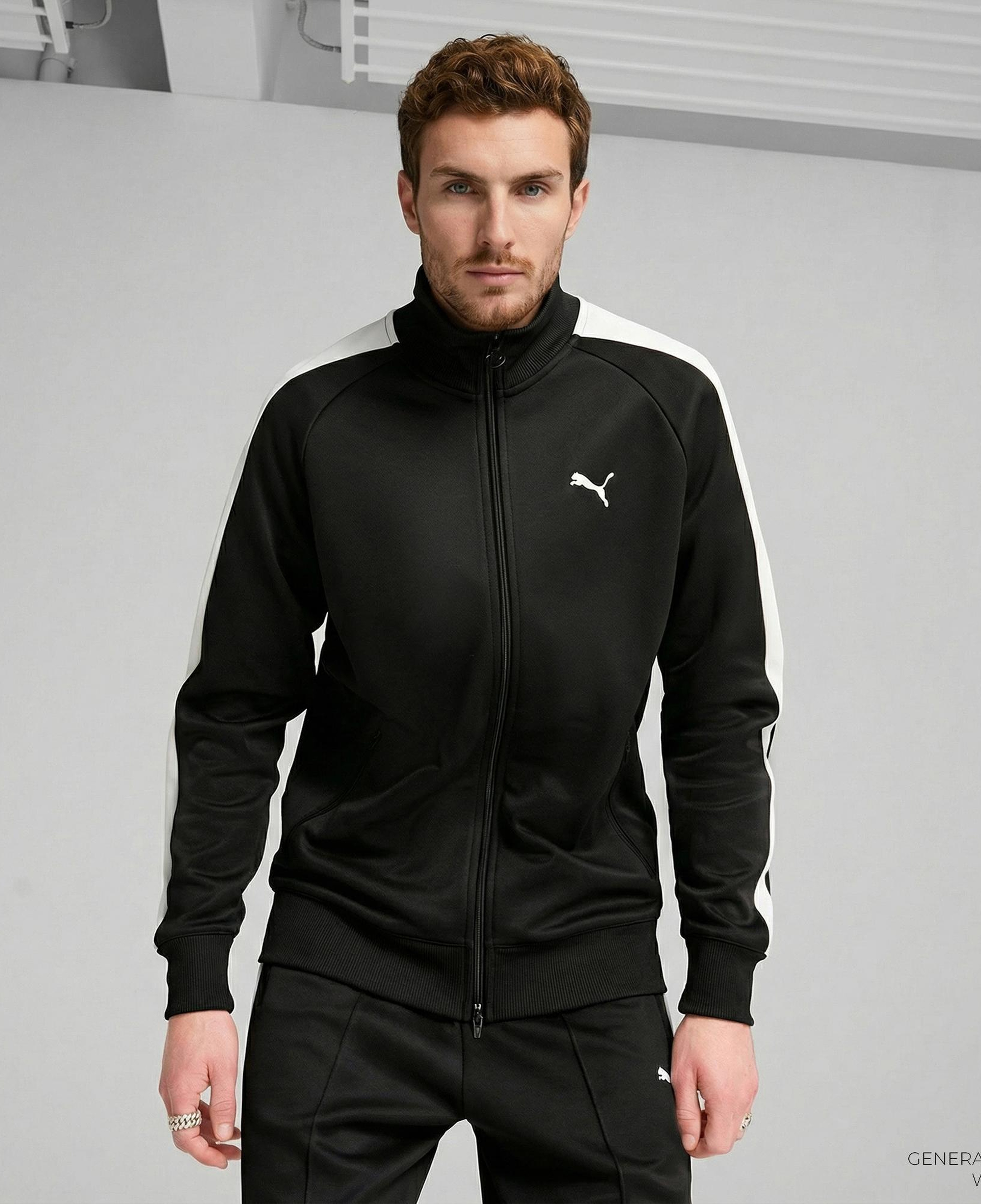 Puma T7 Always On Track Erkek Siyah Ceket