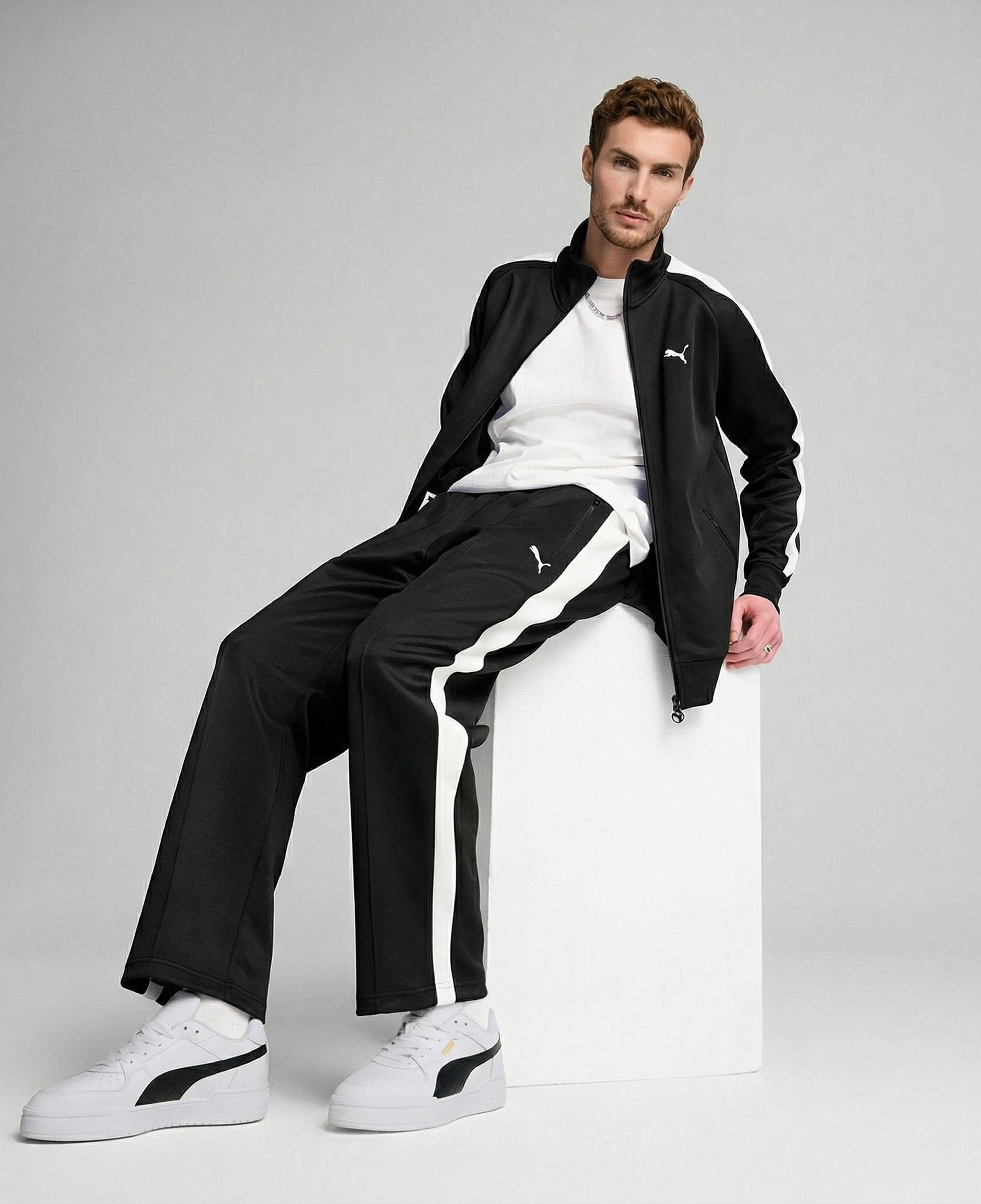 Puma T7 Always On Track Erkek Siyah Ceket