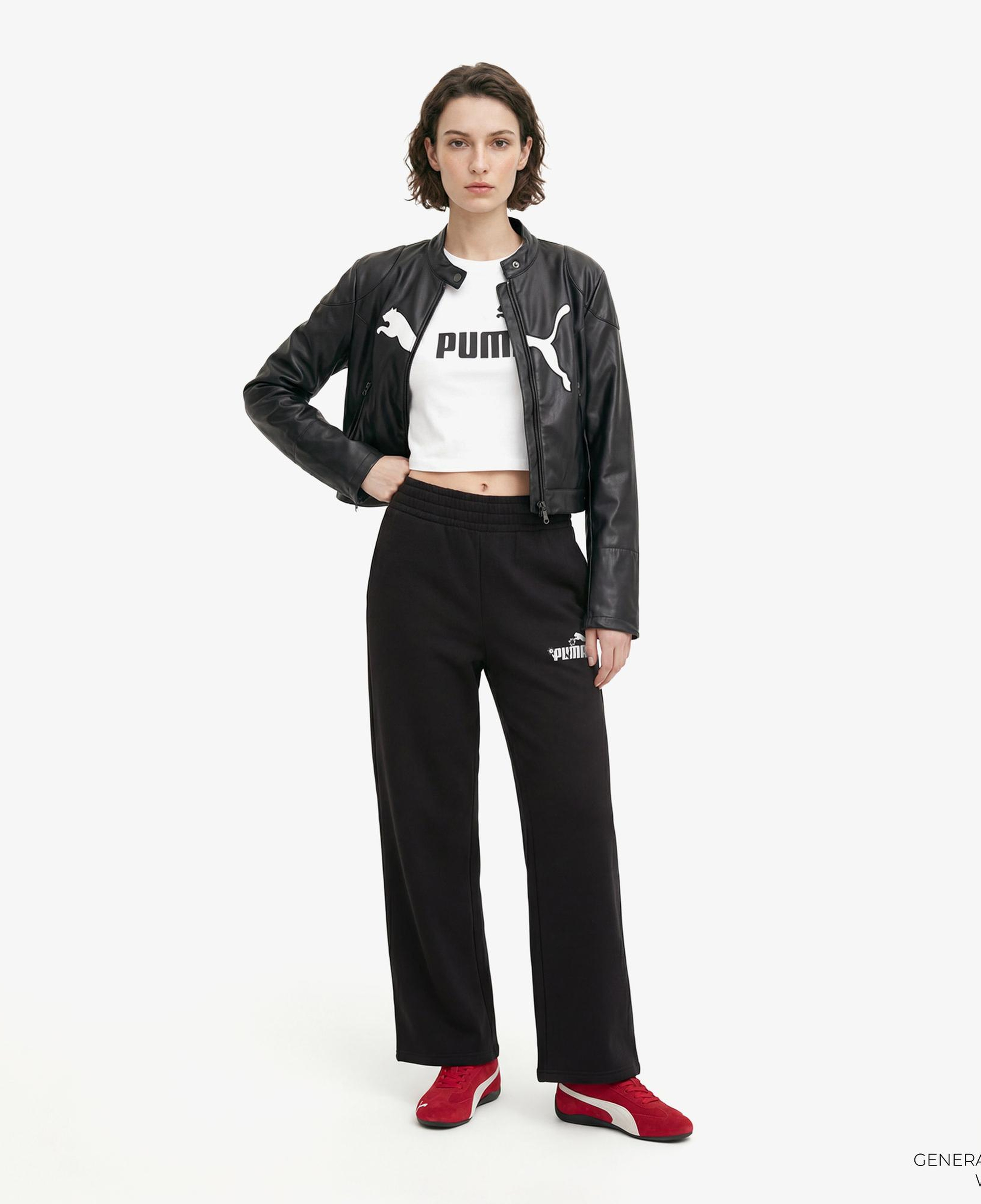 Puma Essential NATURE 2.0 Logo s Kadın Siyah Eşofman Altı