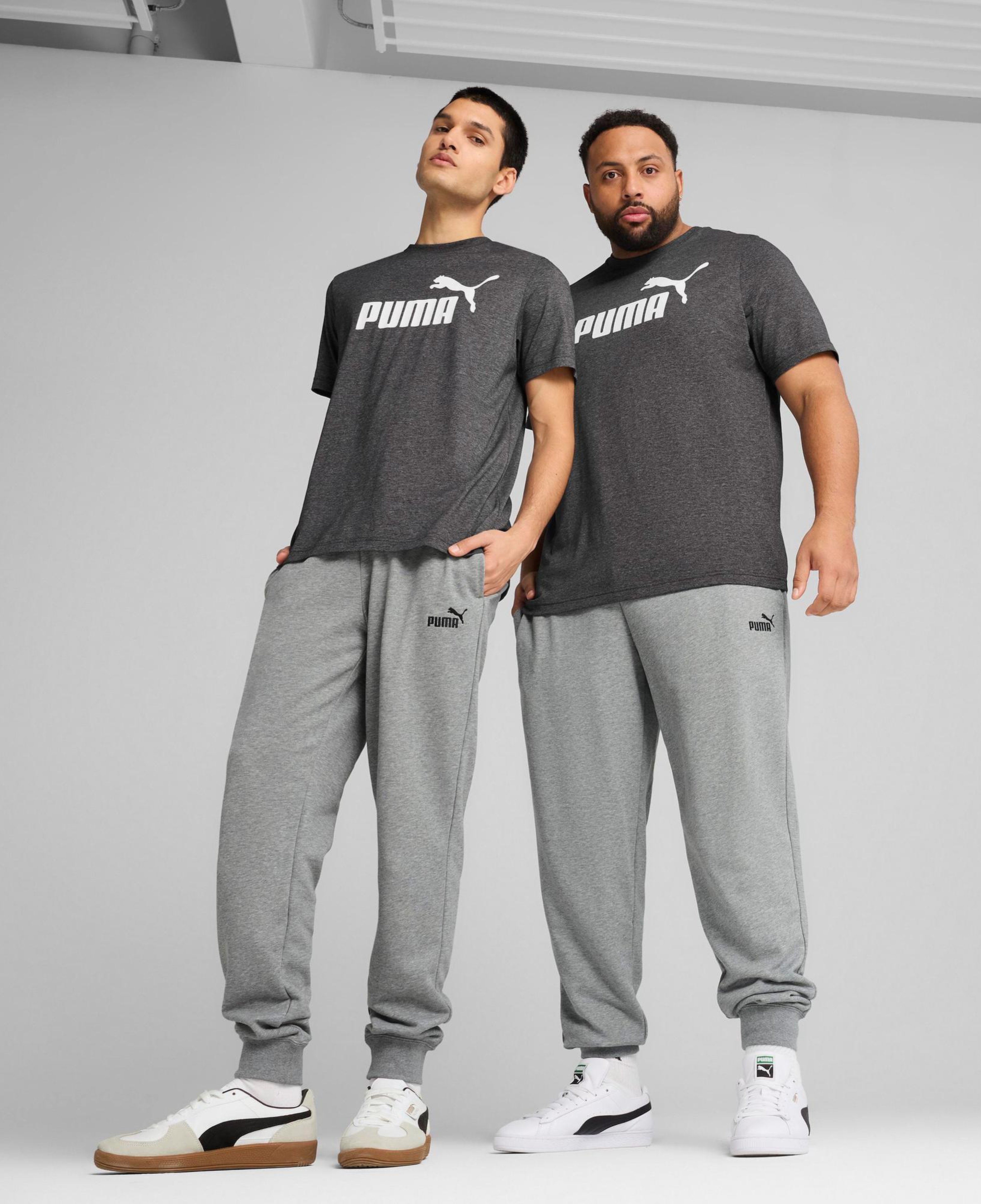 Puma No. 1 Logo Erkek Gri Eşofman Altı