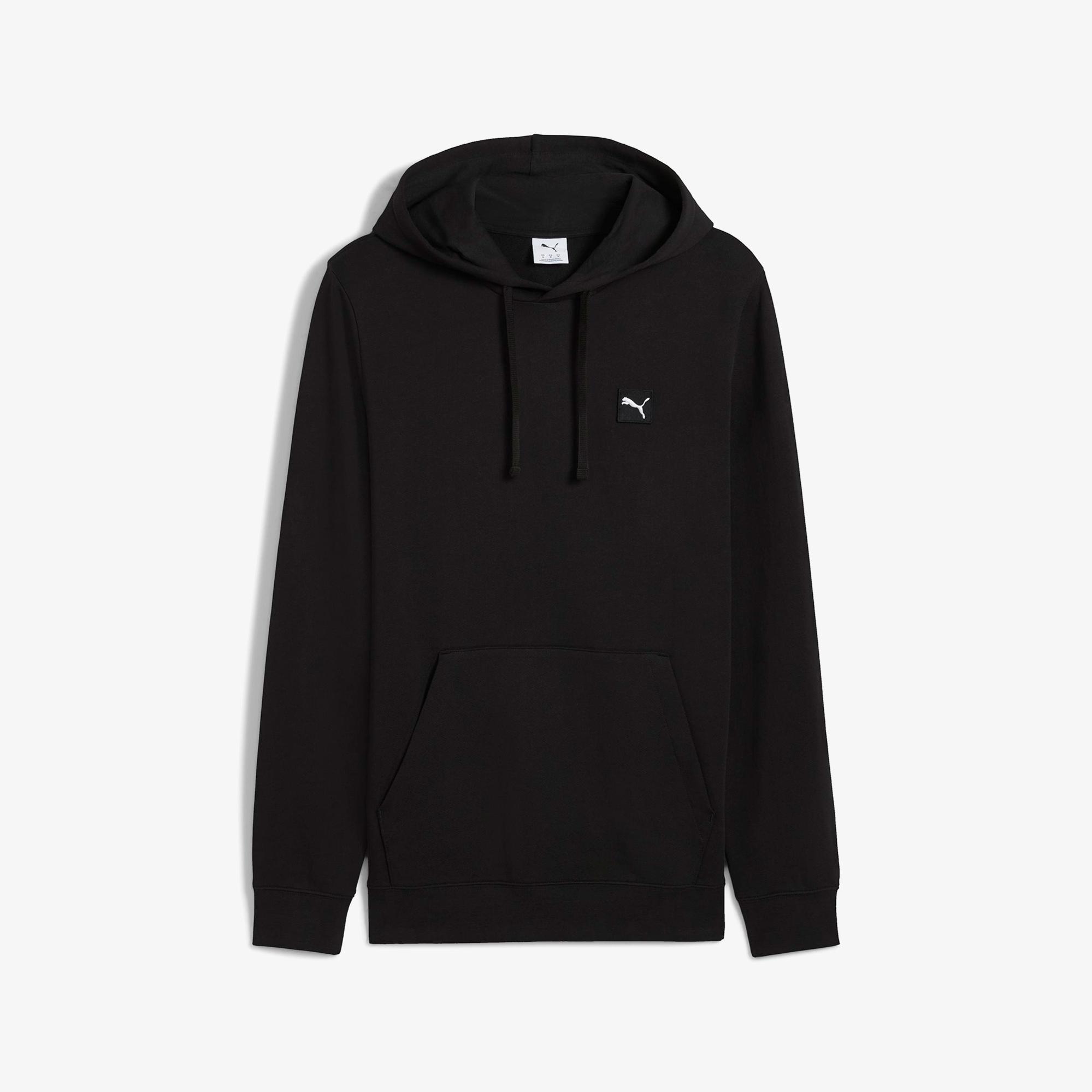 Puma Essential Elevated  Erkek Siyah Sweatshirt