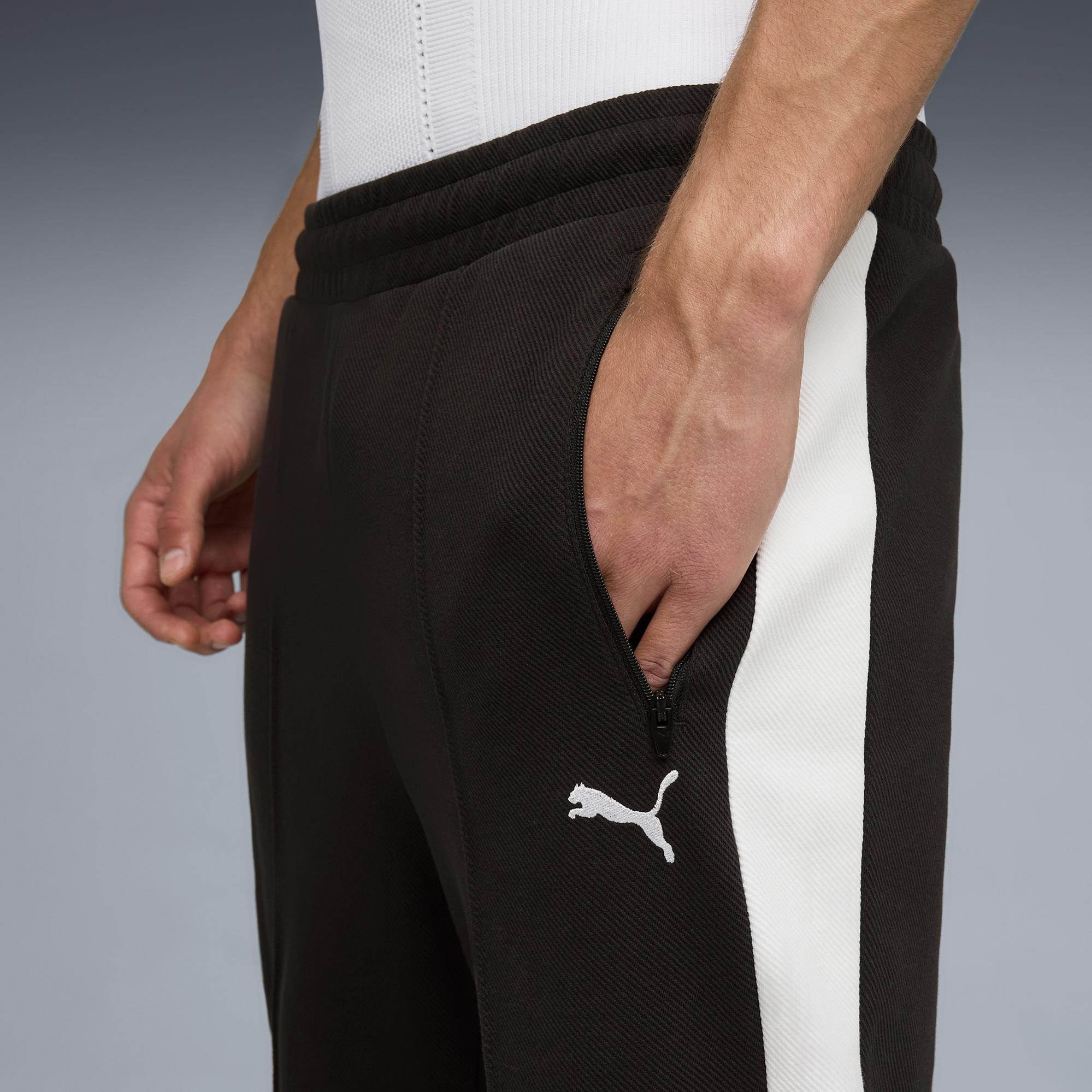 Puma T7 Relaxed Track s Unisex Siyah Eşofman Altı