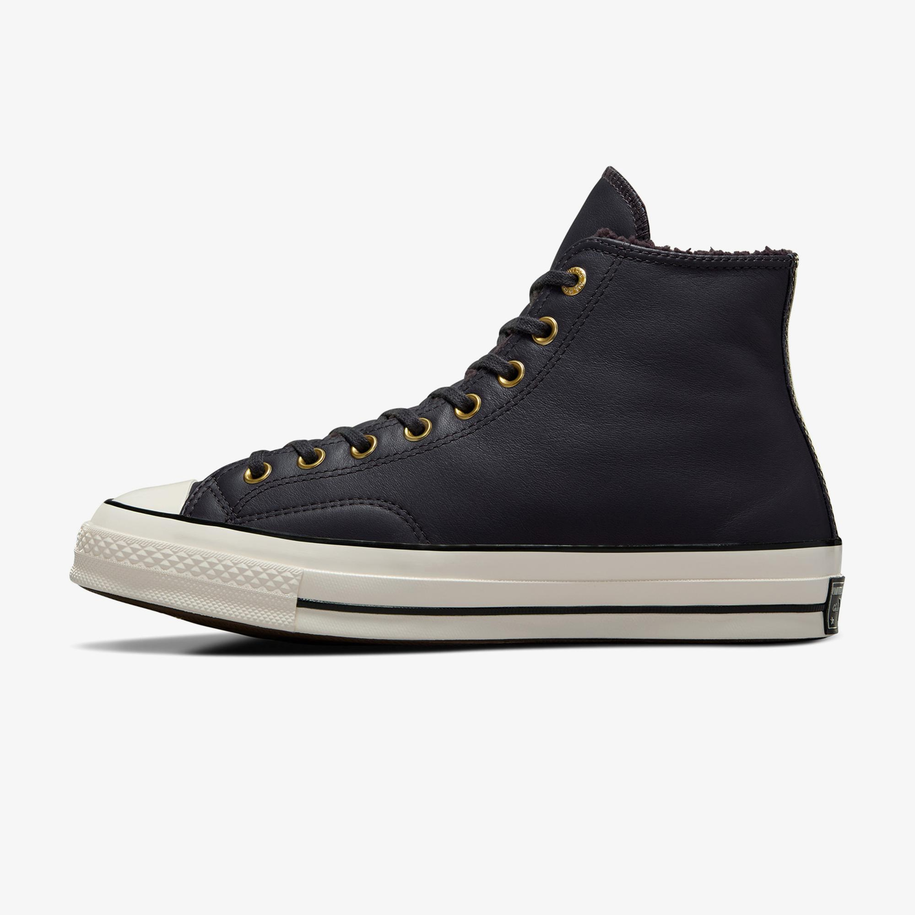 Converse Chuck 70 Unisex Siyah Deri Sneaker