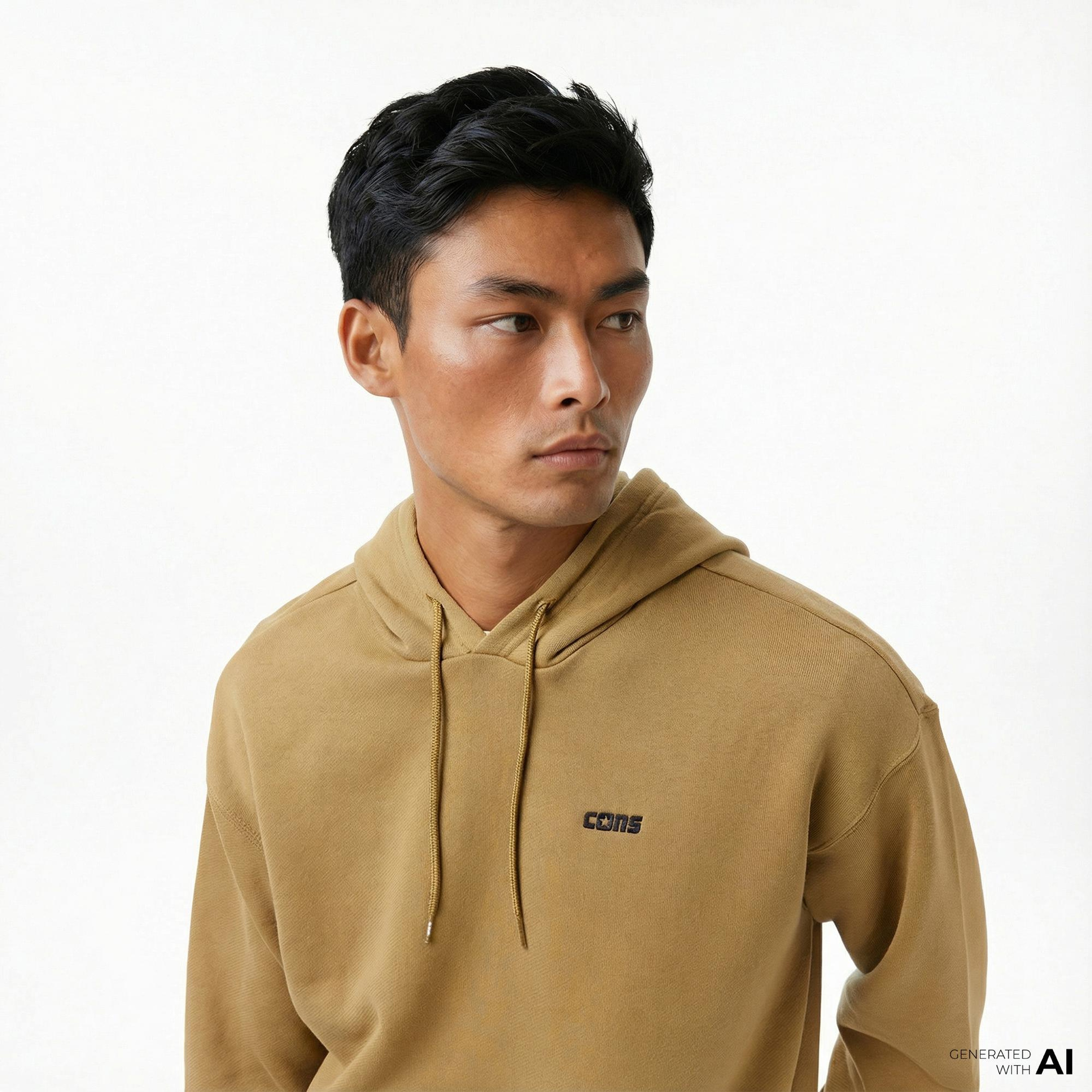 Converse Erkek Kahverengi Sweatshirt