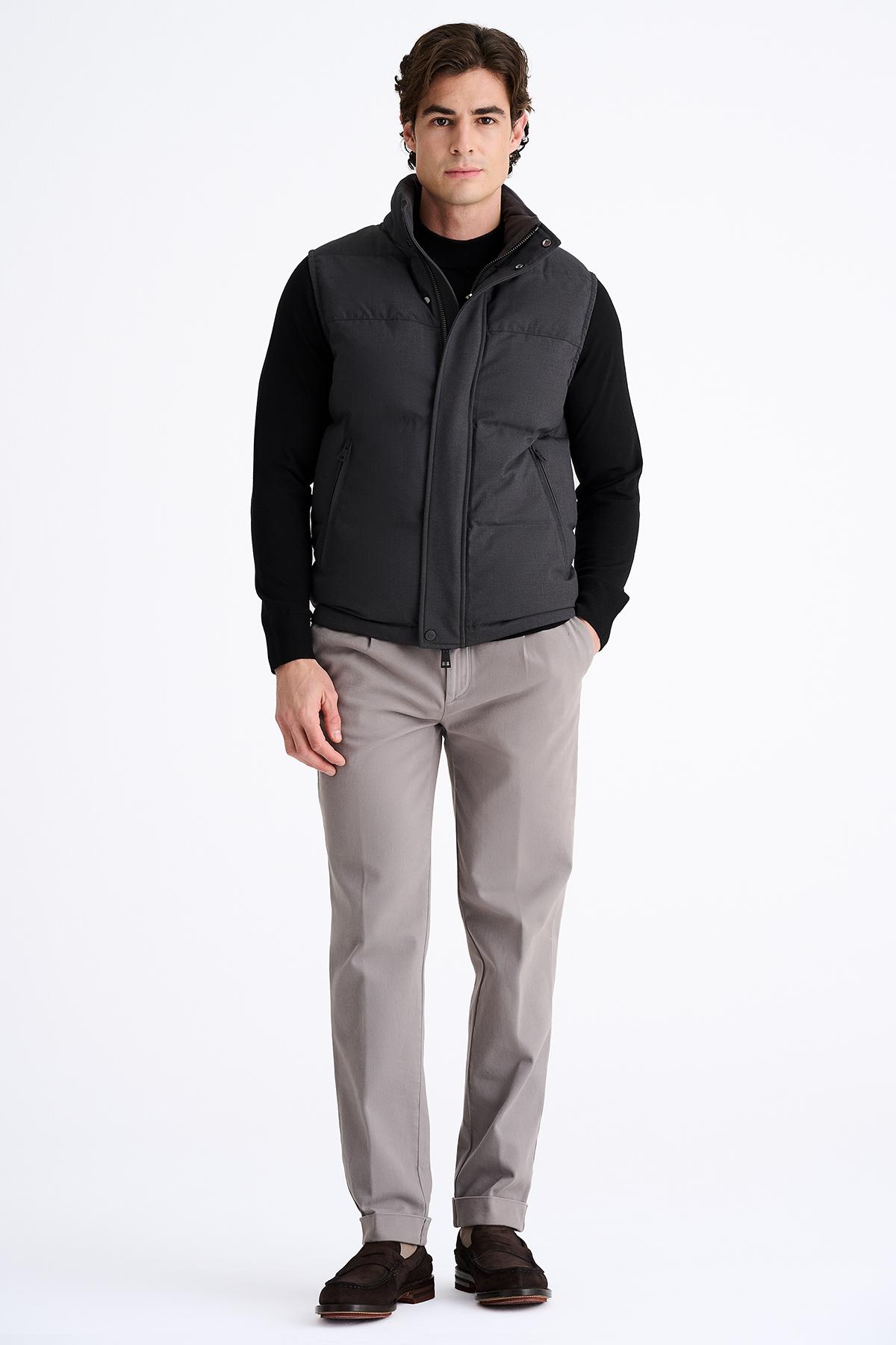 Erkek Siyah Şişme Yelek